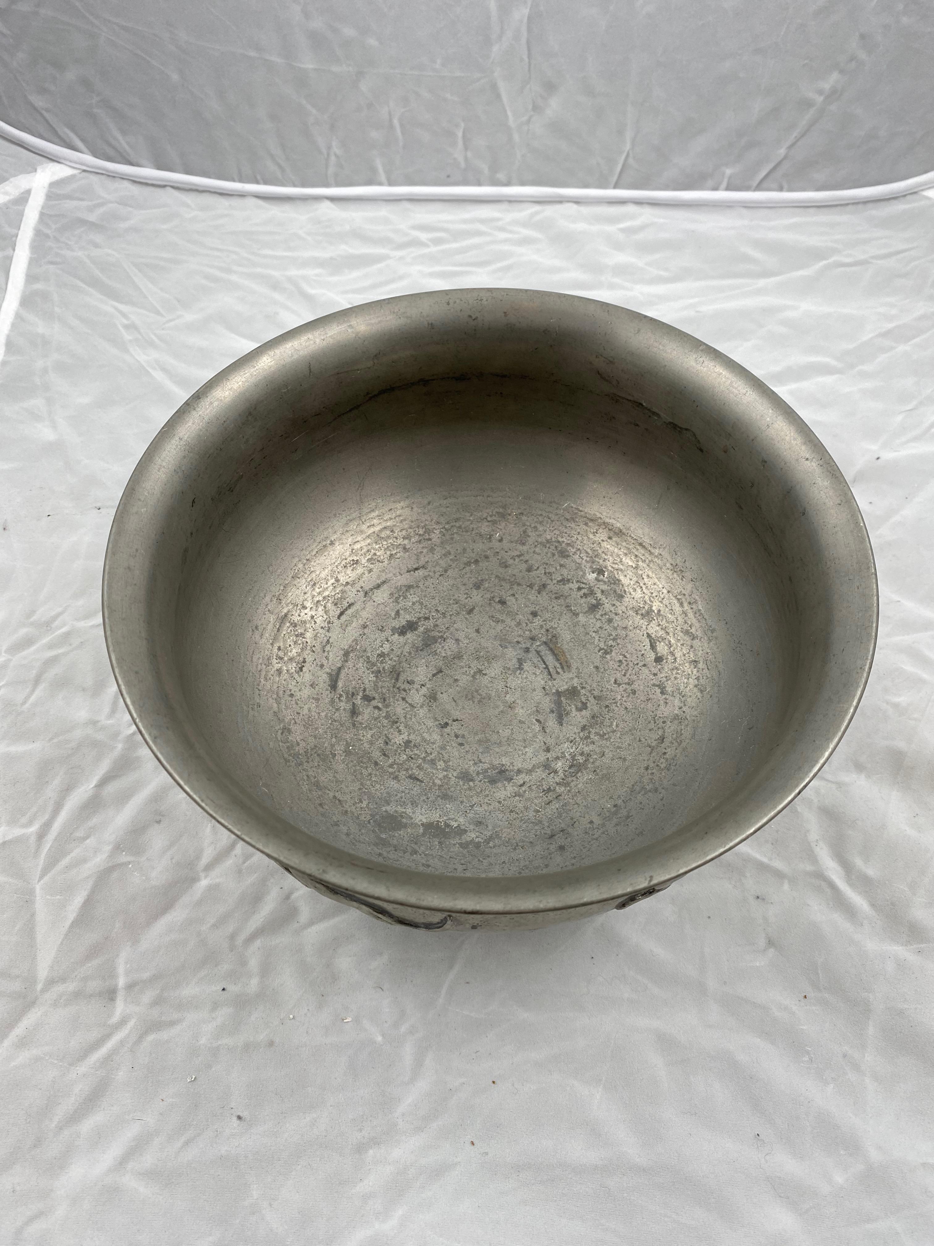 Pewter Bowl Made 1928, Svenskt Tenn, Swedish Grace In Good Condition In Stockholm, SE