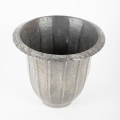 Pewter Handmade Vase by Georges Capon