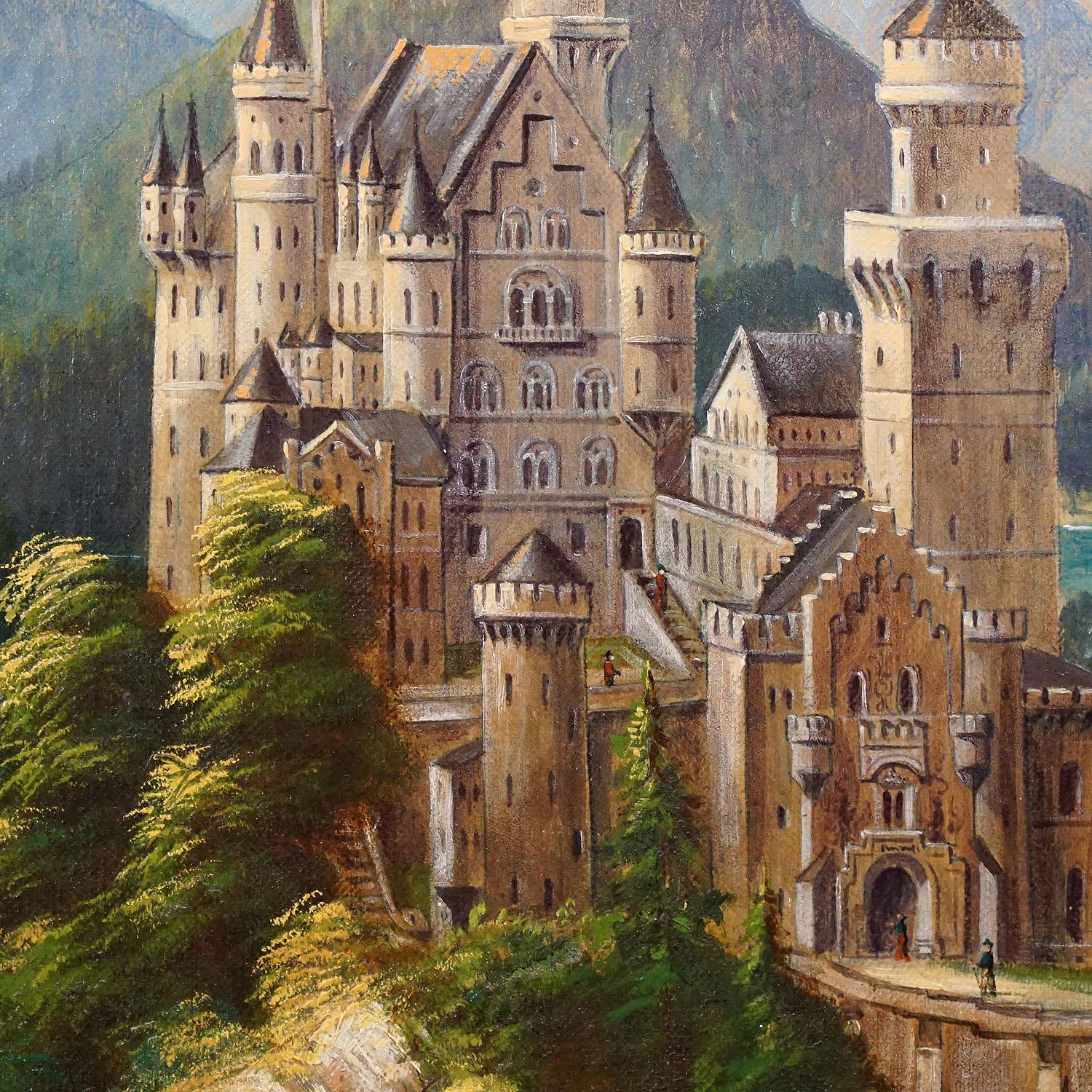 hitler's painting of a castle