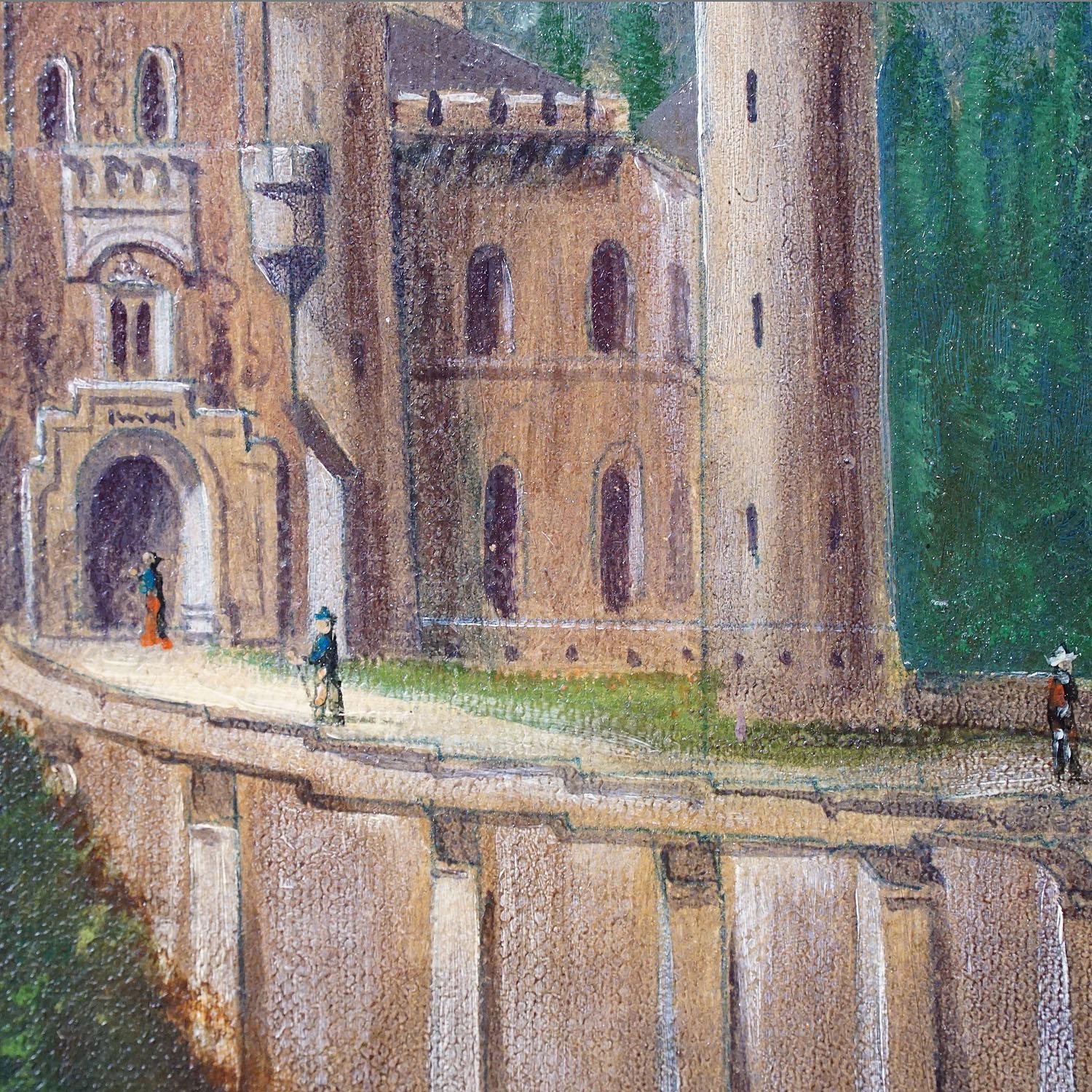 hitler's painting castle