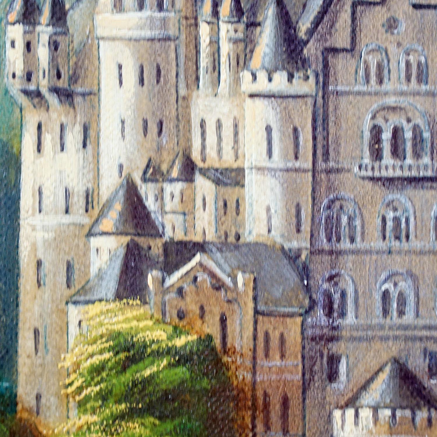 hitler's castle painting