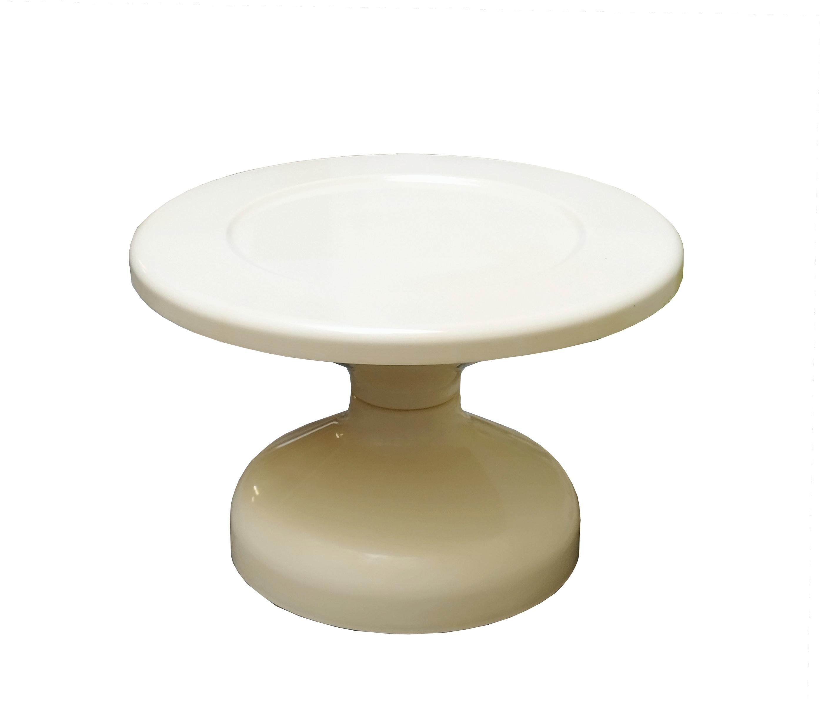 Mid-Century Modern A & P.G.Castiglioni for Kartell Rocchetto Side Table, Italy 1960s For Sale