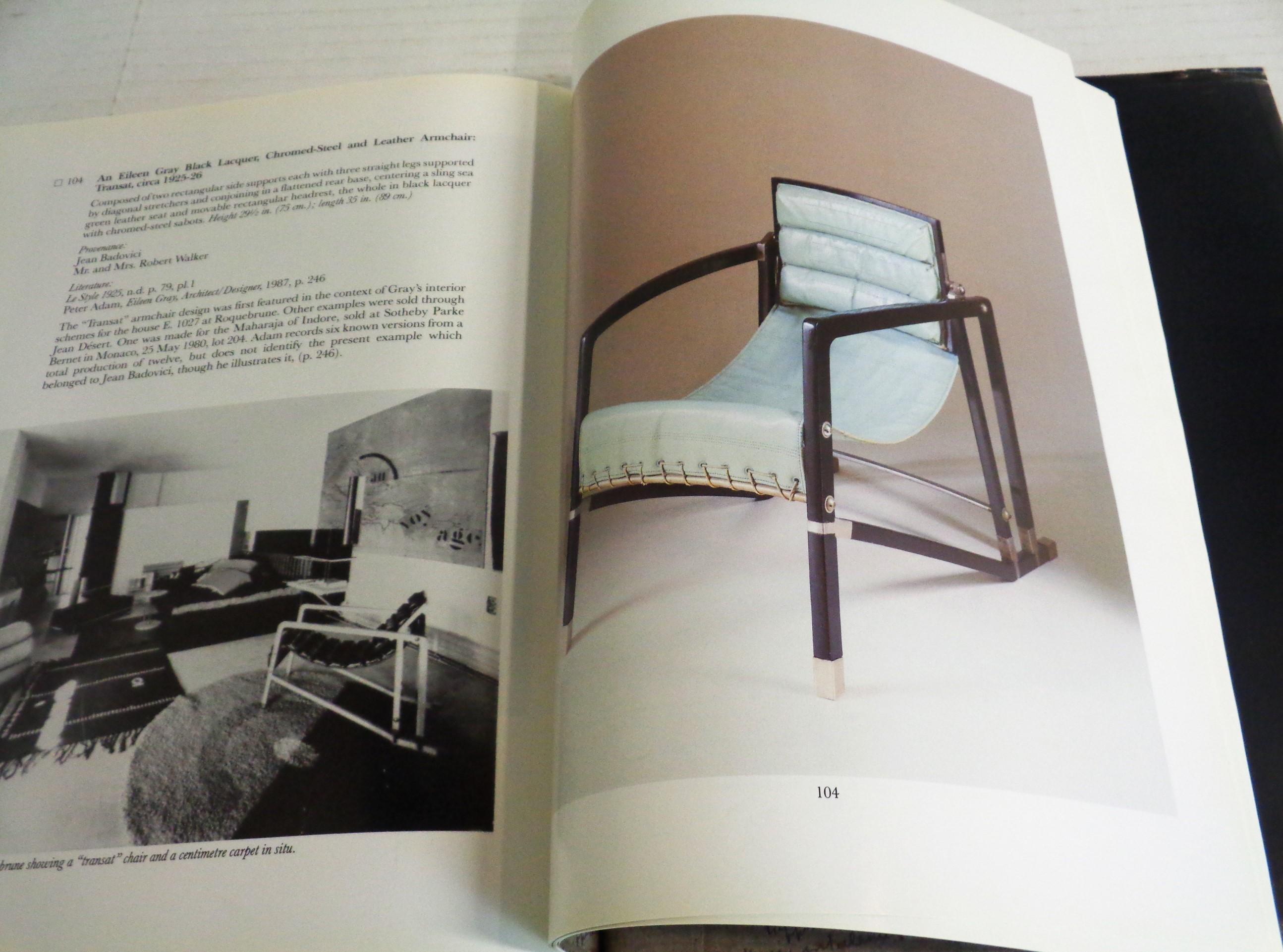 A Philip Johnson Townhouse: 1989 Sotheby's - Important 20th C. Furniture For Sale 9