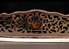 Pierced Chippendale Style Gunmetal Fender