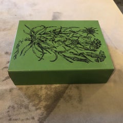 Piero Fornasetti Mid-Century Modern Wood and Metal Box, circa 1960