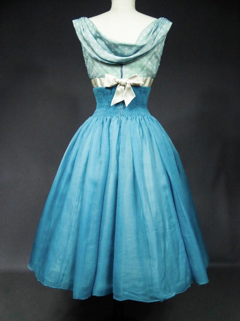 1958 cocktail dresses Arnold Scaasi's elegant 1958 cocktail dress design