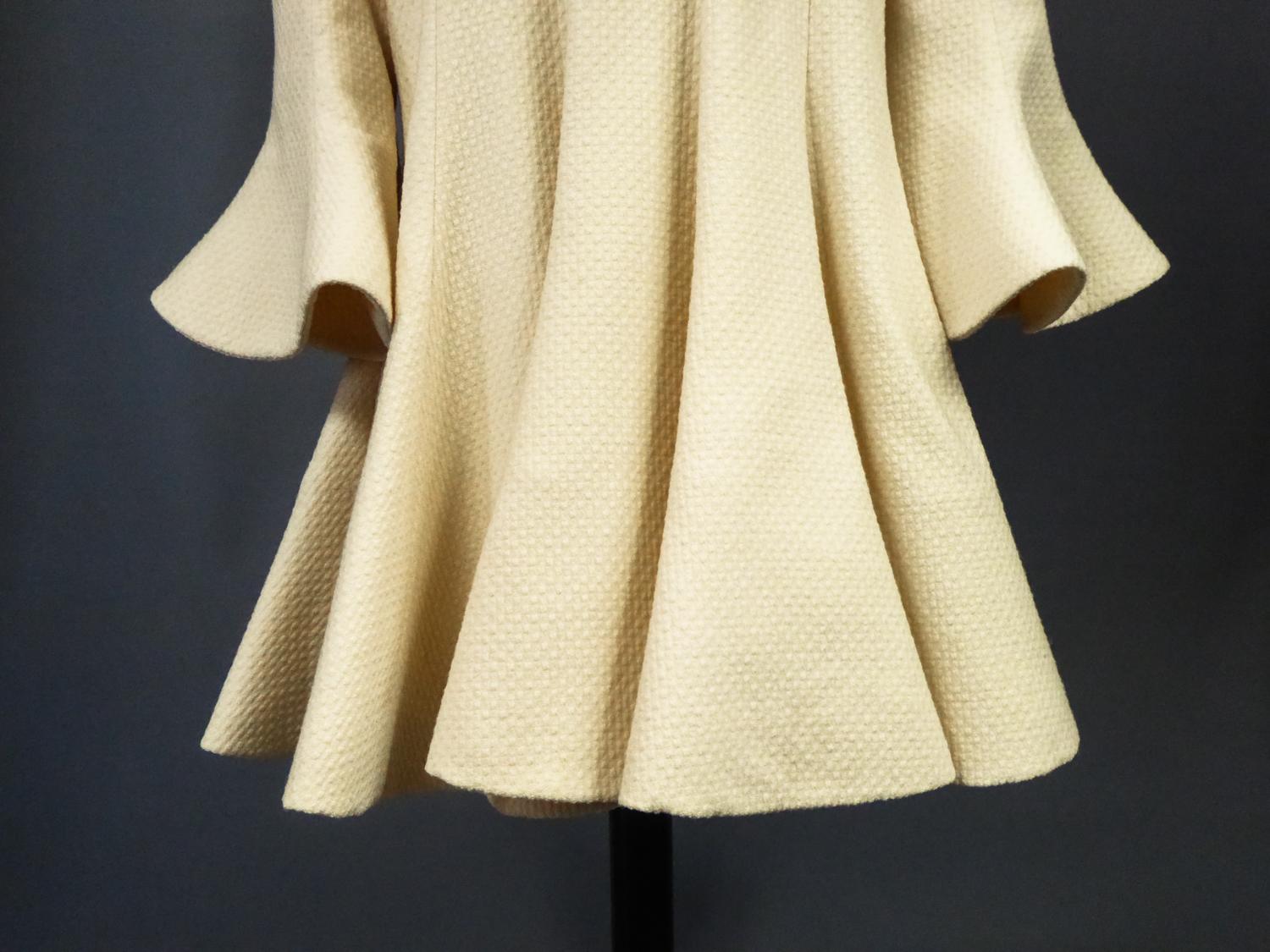 A Pierre Cardin Couture Wool Coat in Corolla Circa 1990 with Provenance 11