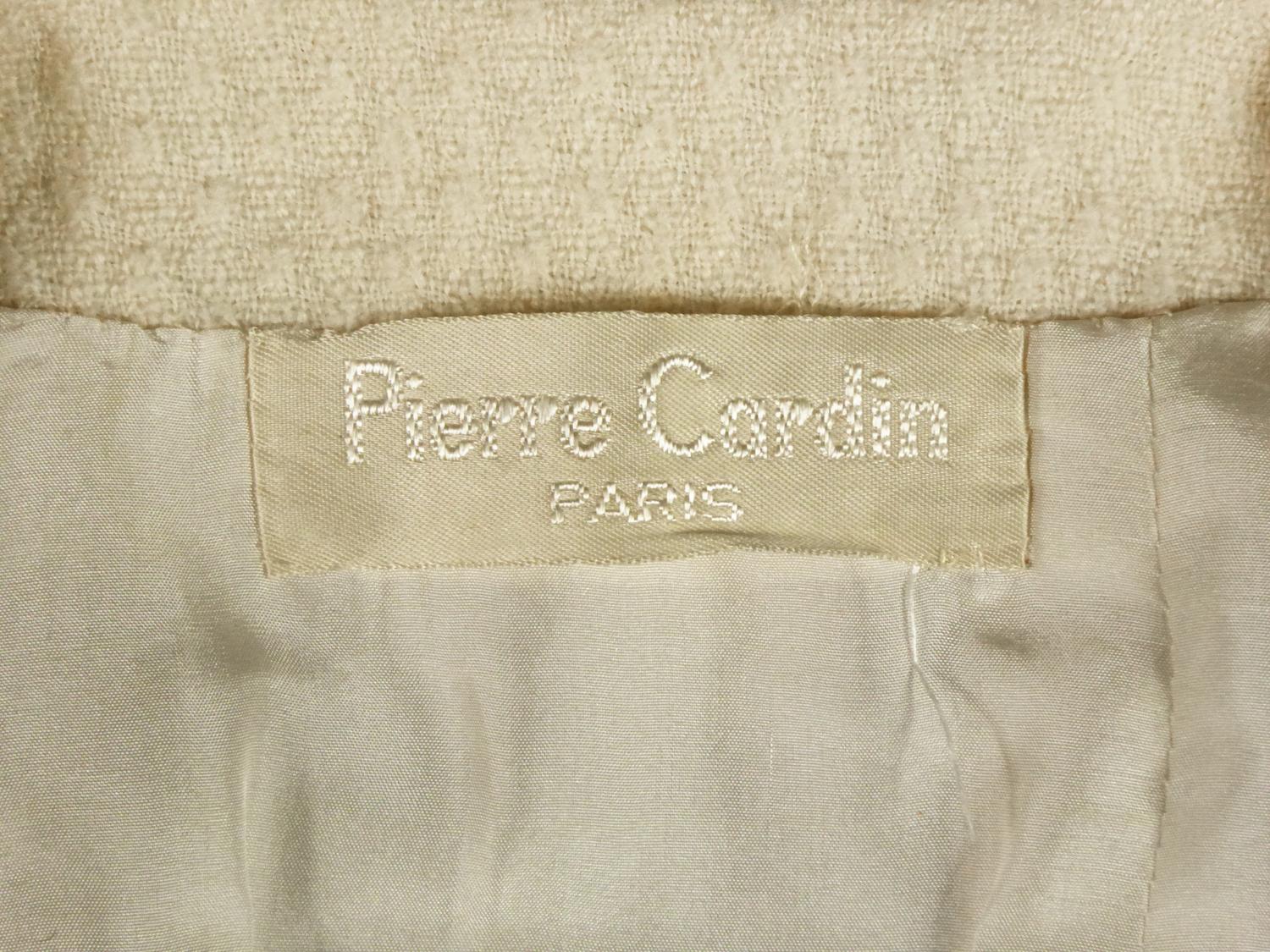 A Pierre Cardin Couture Wool Coat in Corolla Circa 1990 with Provenance 12