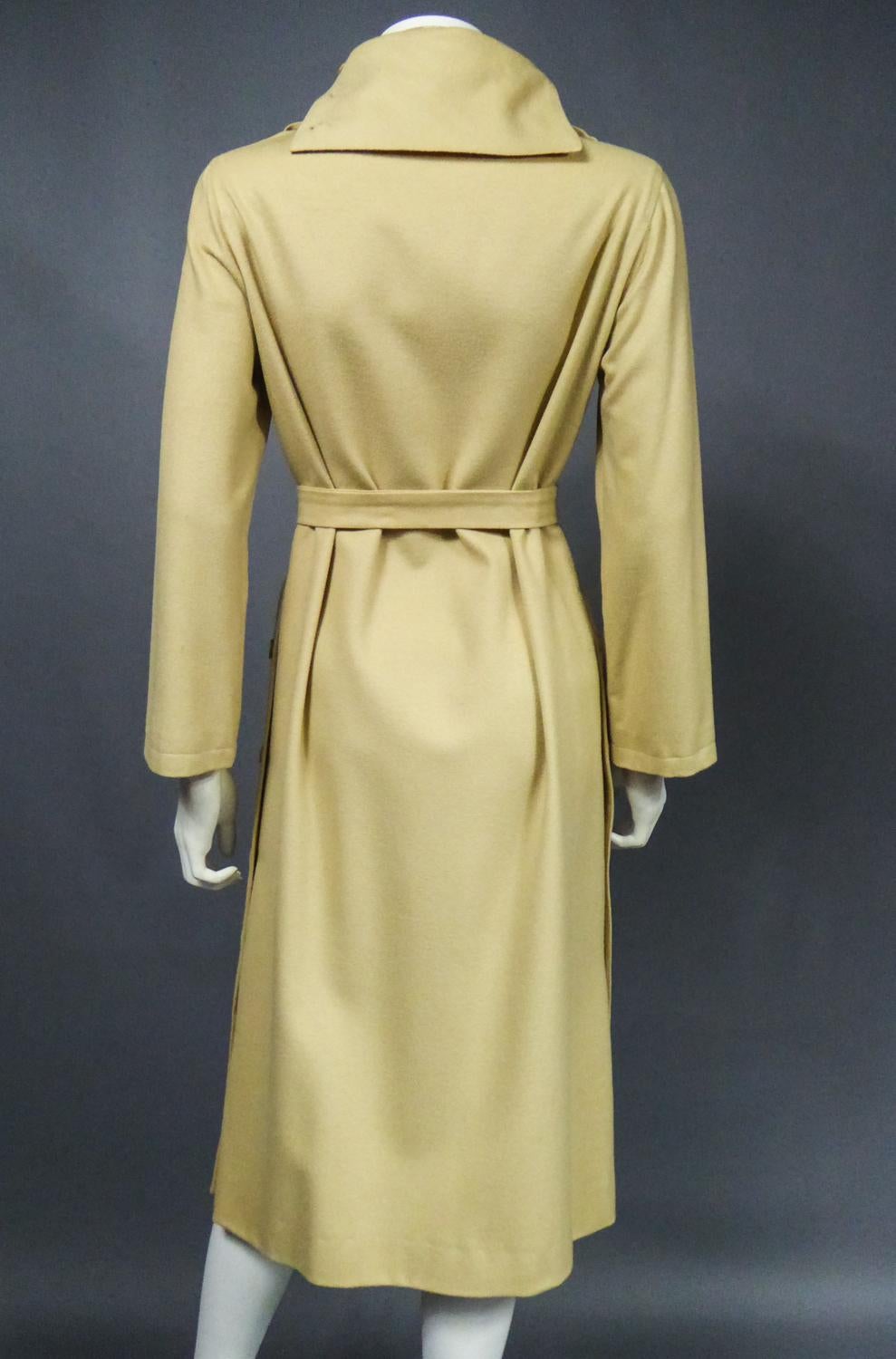 A Pierre Cardin Woollen Dress (attributed to) Circa 1980 5