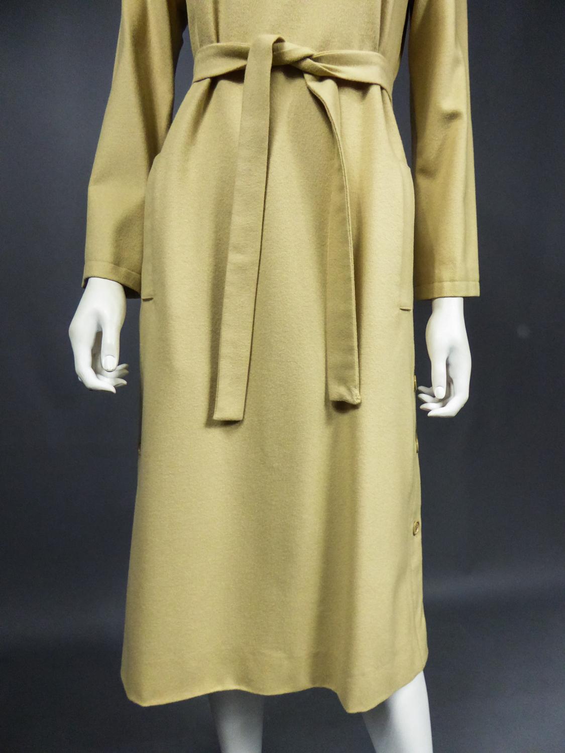 A Pierre Cardin Woollen Dress (attributed to) Circa 1980 7