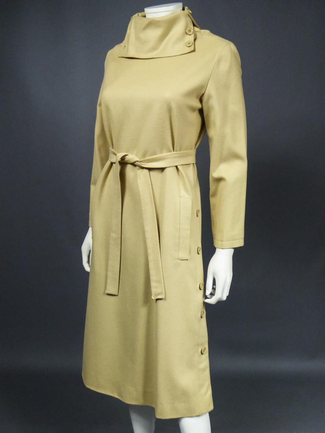Women's A Pierre Cardin Woollen Dress (attributed to) Circa 1980