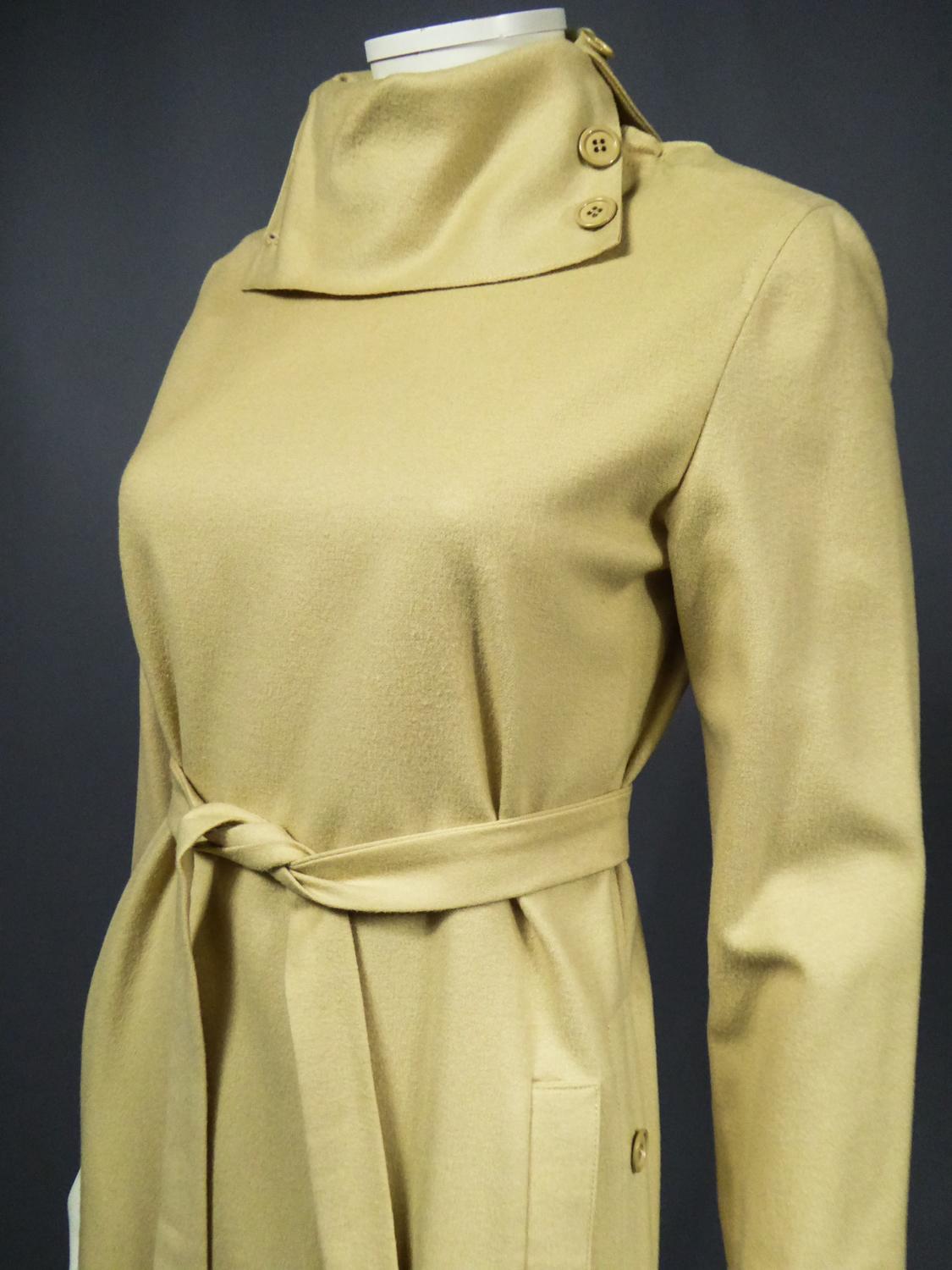 A Pierre Cardin Woollen Dress (attributed to) Circa 1980 1