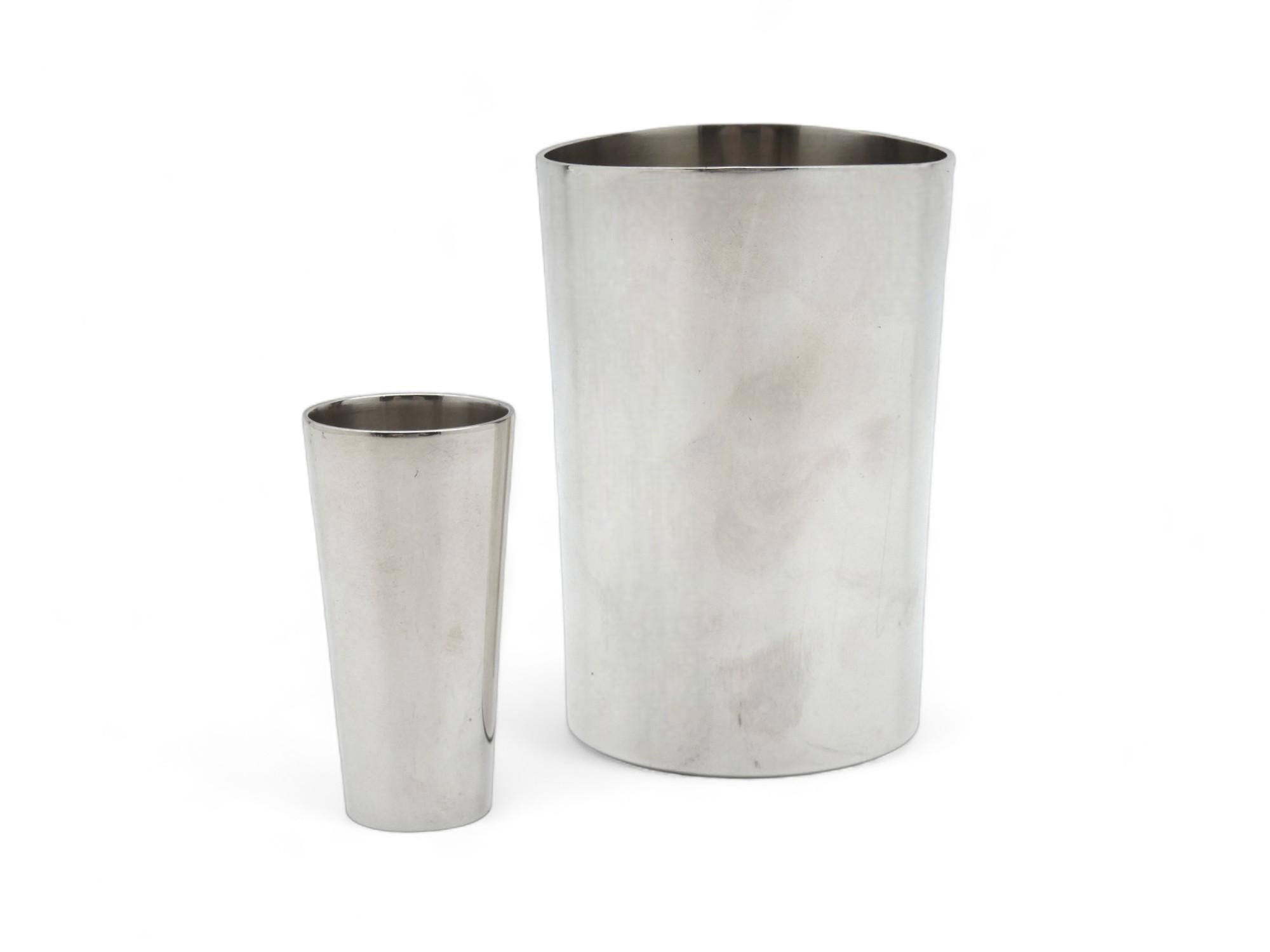 Juego de copas de Kiddush de plata de Piet Cohen, Amsterdam 1997 en Bueno estado para la venta en New York, NY
