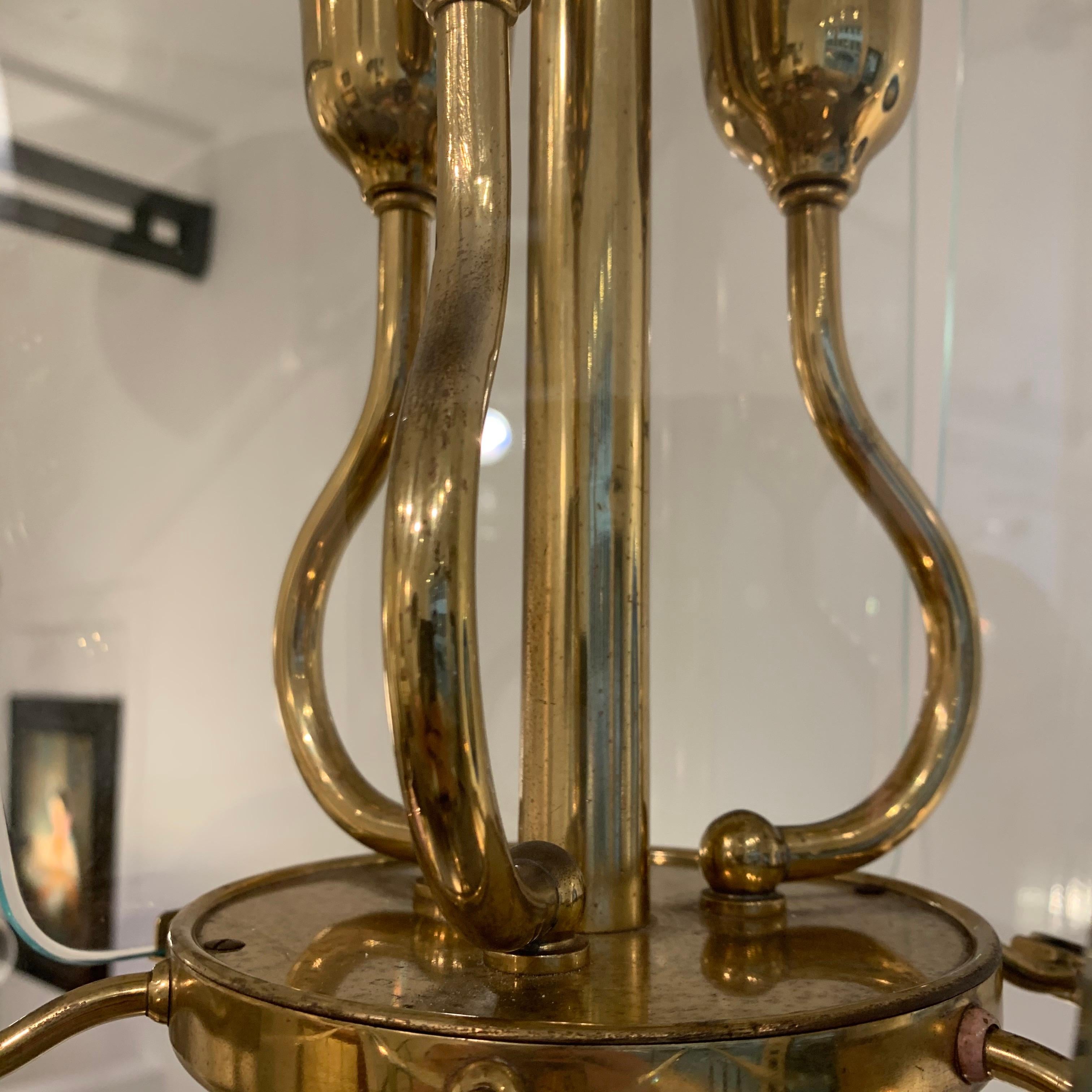 Brass Pietro Chiesa Fontana Arte Lantern