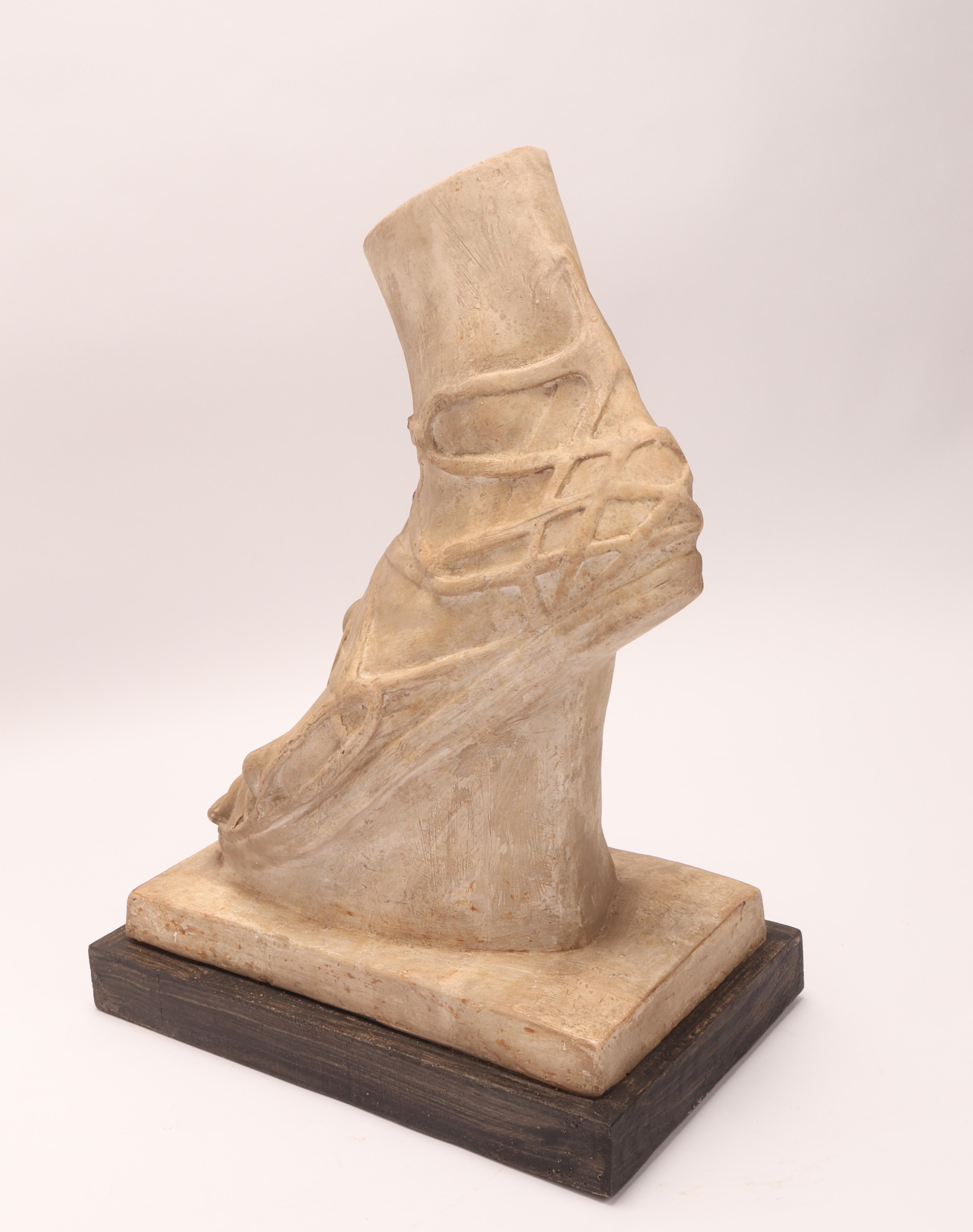 Plaster Cast a Roman Foot, Italy 1890 1