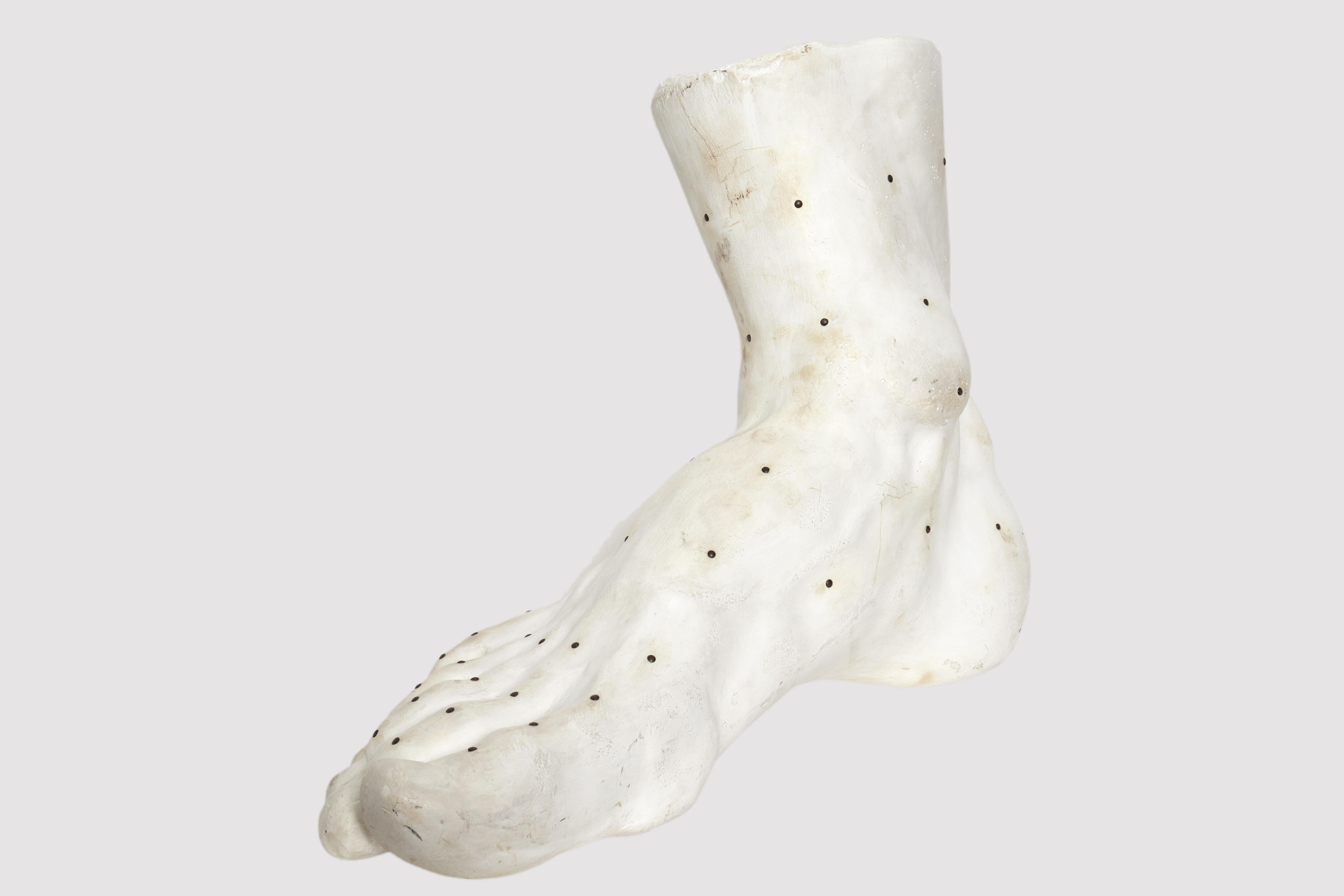 Italian Plaster Cast: a Roman Foot, Italy 1890