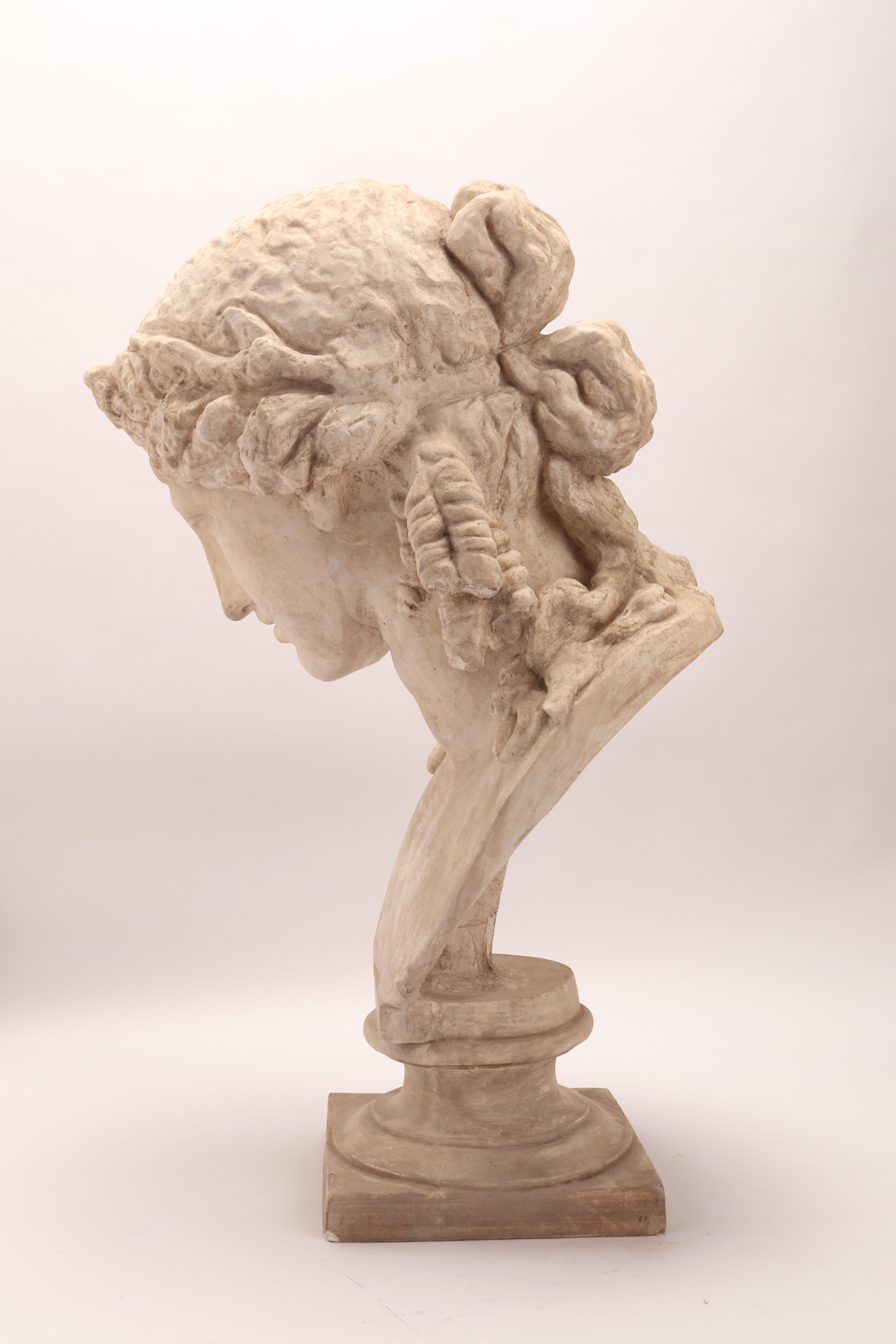 Plaster Cast the Head of Arianna, Italy, 1890 2