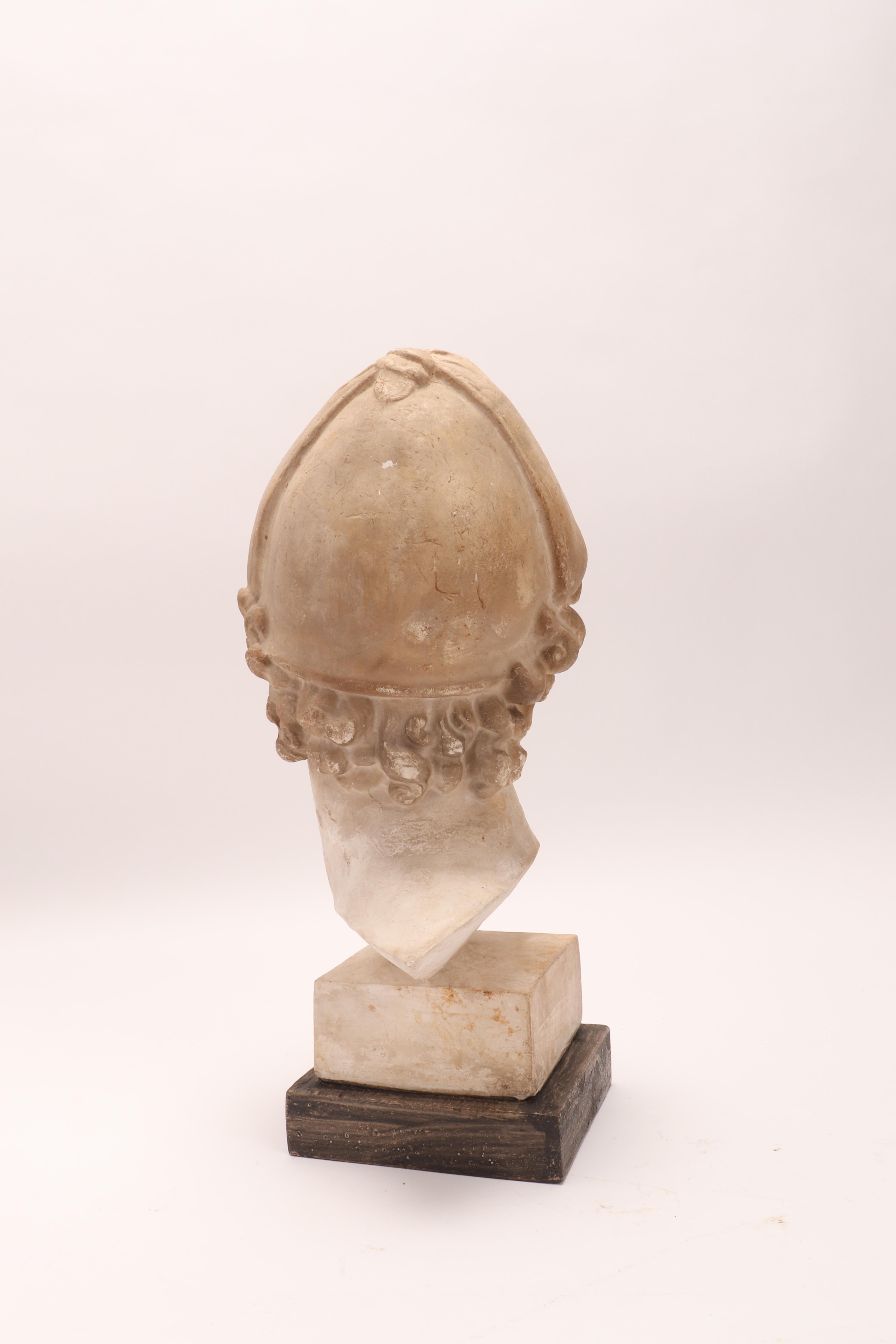 Plaster Cast: the Head of Paride, Italy, 1890 1