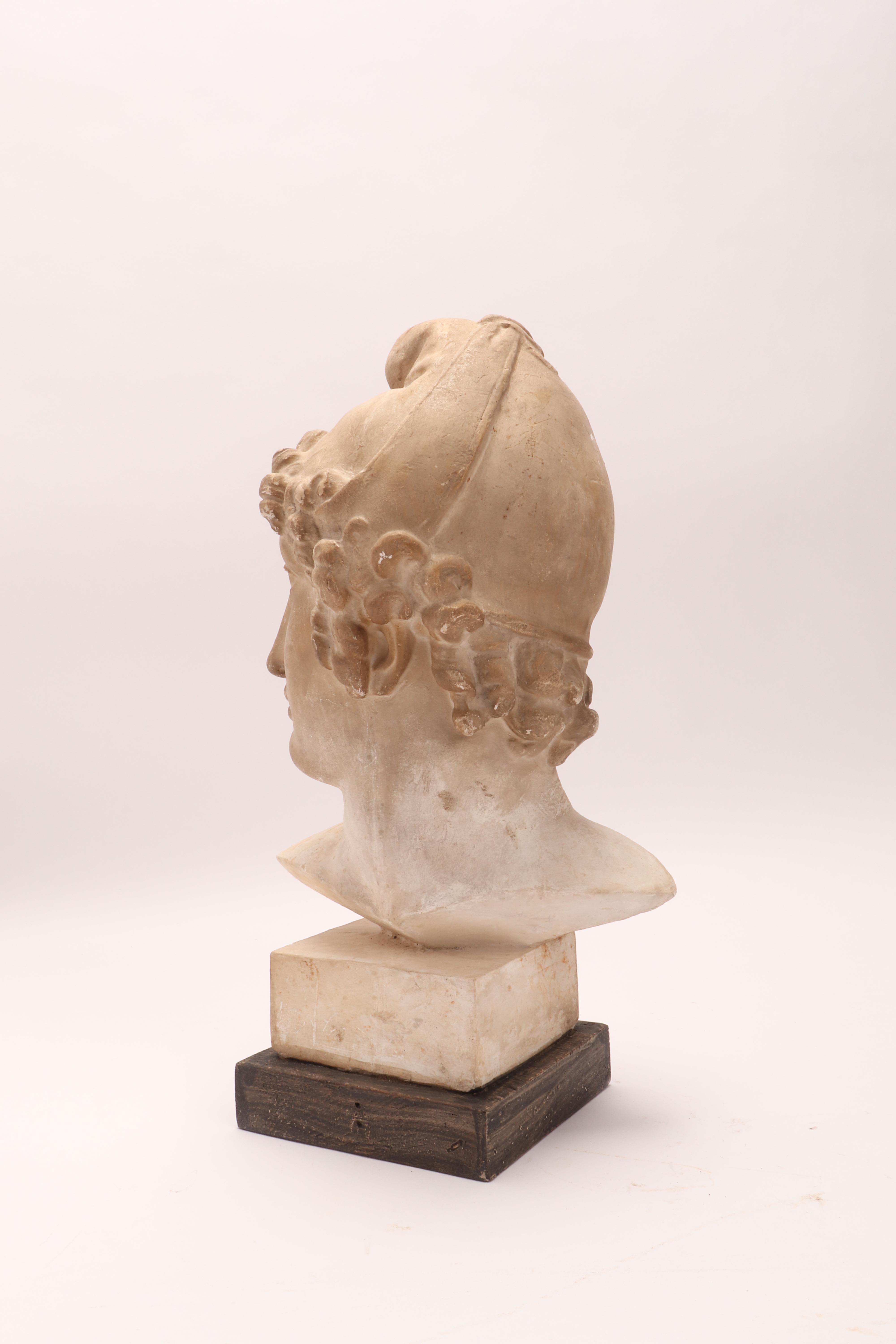 Plaster Cast: the Head of Paride, Italy, 1890 2