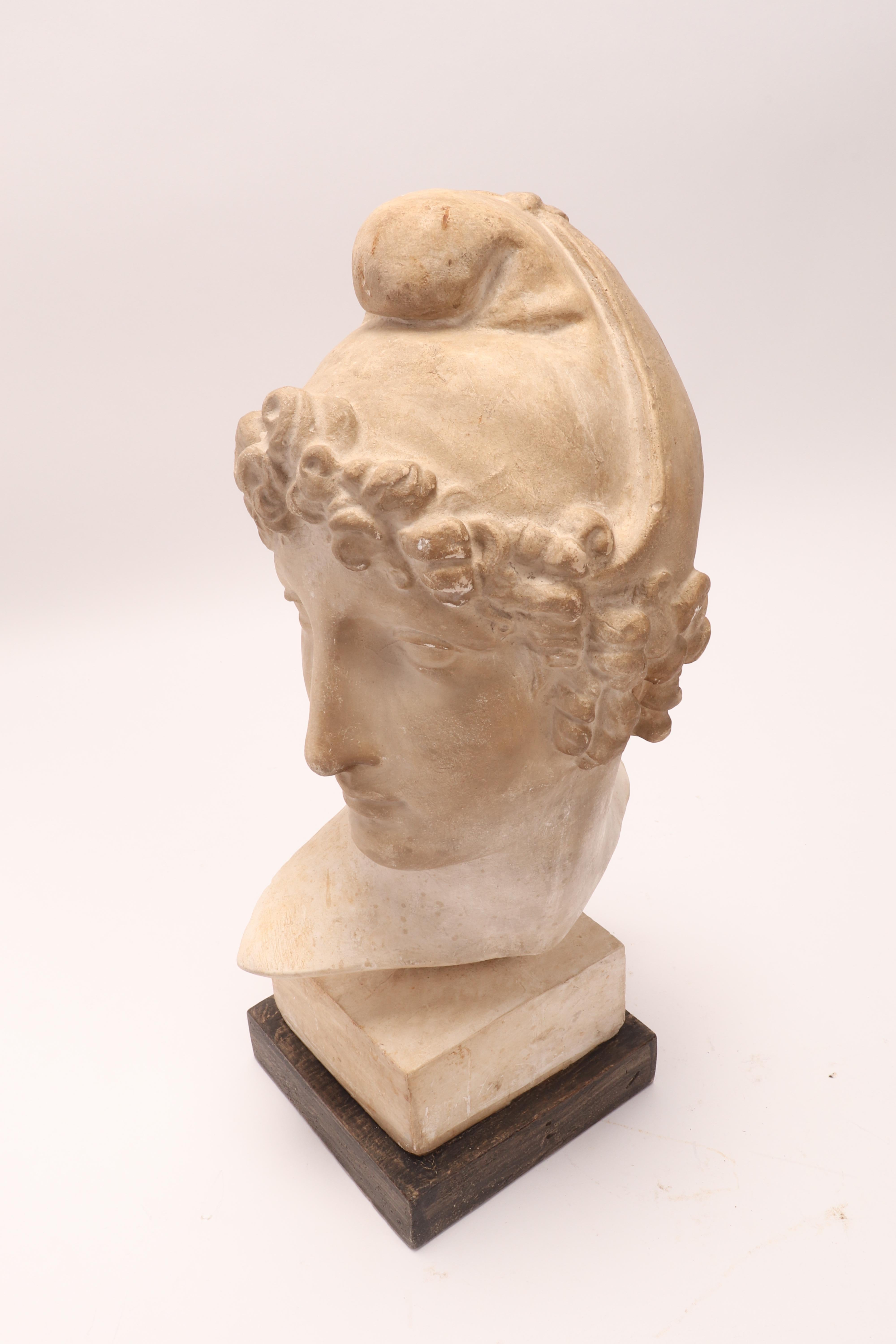 Plaster Cast: the Head of Paride, Italy, 1890 4