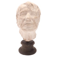 Plaster Cast the Head of Seneca, Italy, 1890