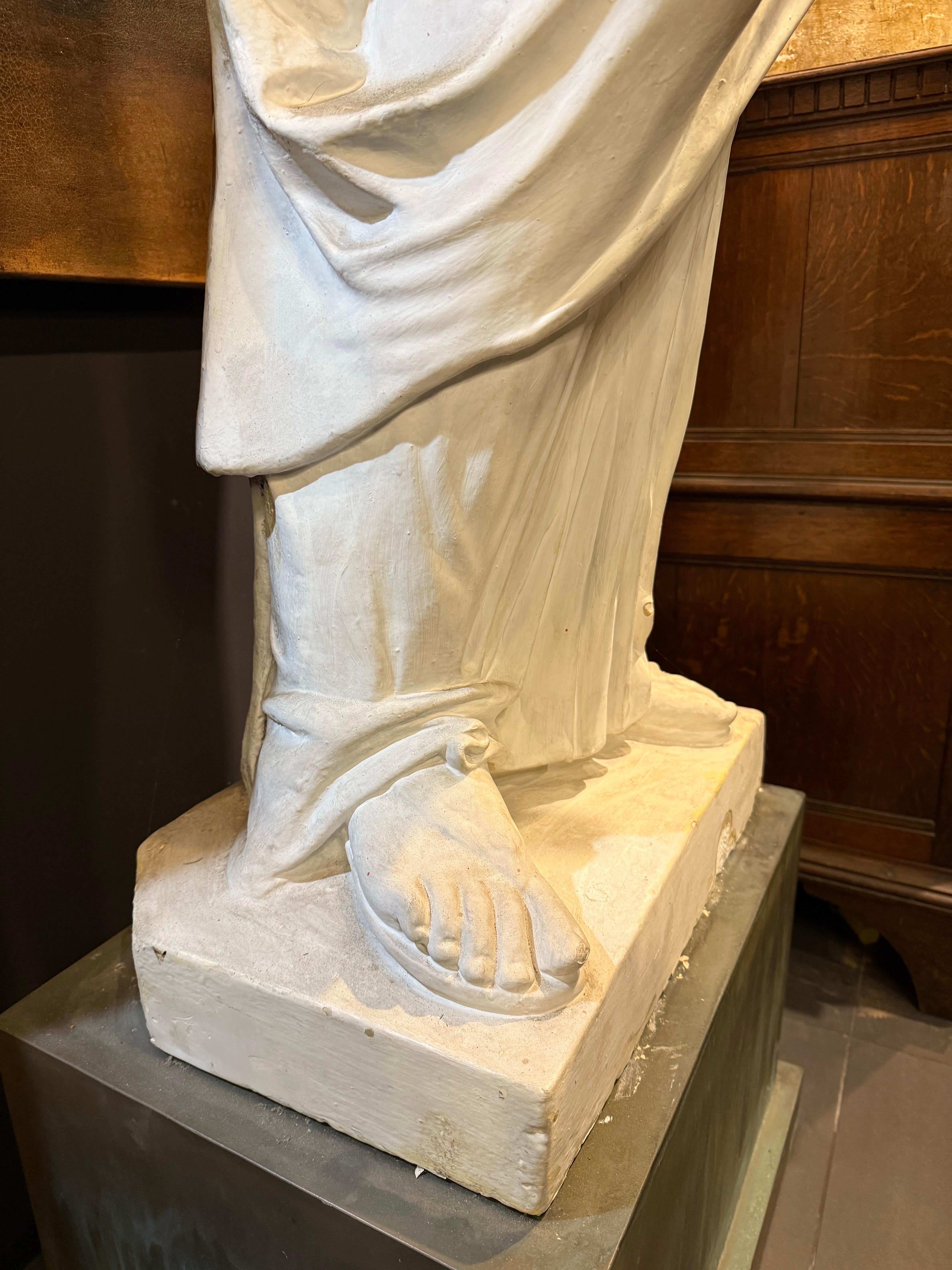 Figura in gesso della flora capitolina, XIX secolo in vendita 7