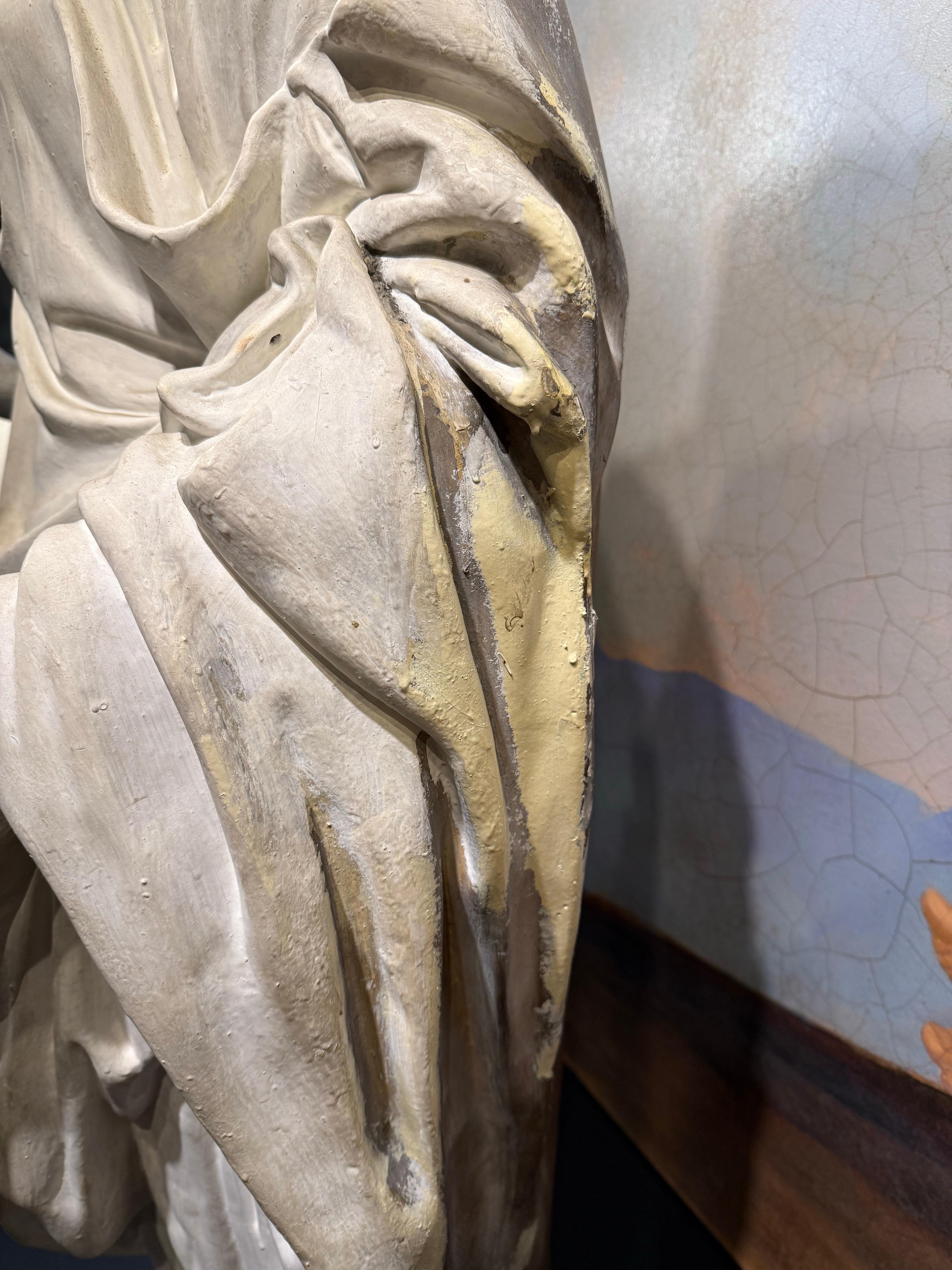 Figura in gesso della flora capitolina, XIX secolo in vendita 2