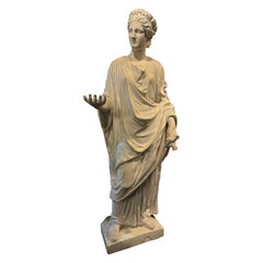 A Plaster Figure of the Capitoline Flora, 19th Century