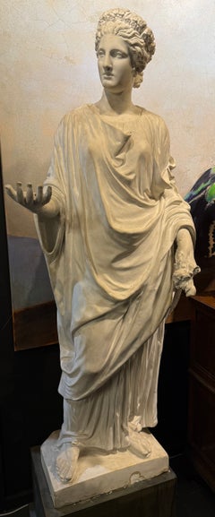 A Plaster Figure of the Capitoline Flora, 19th Century