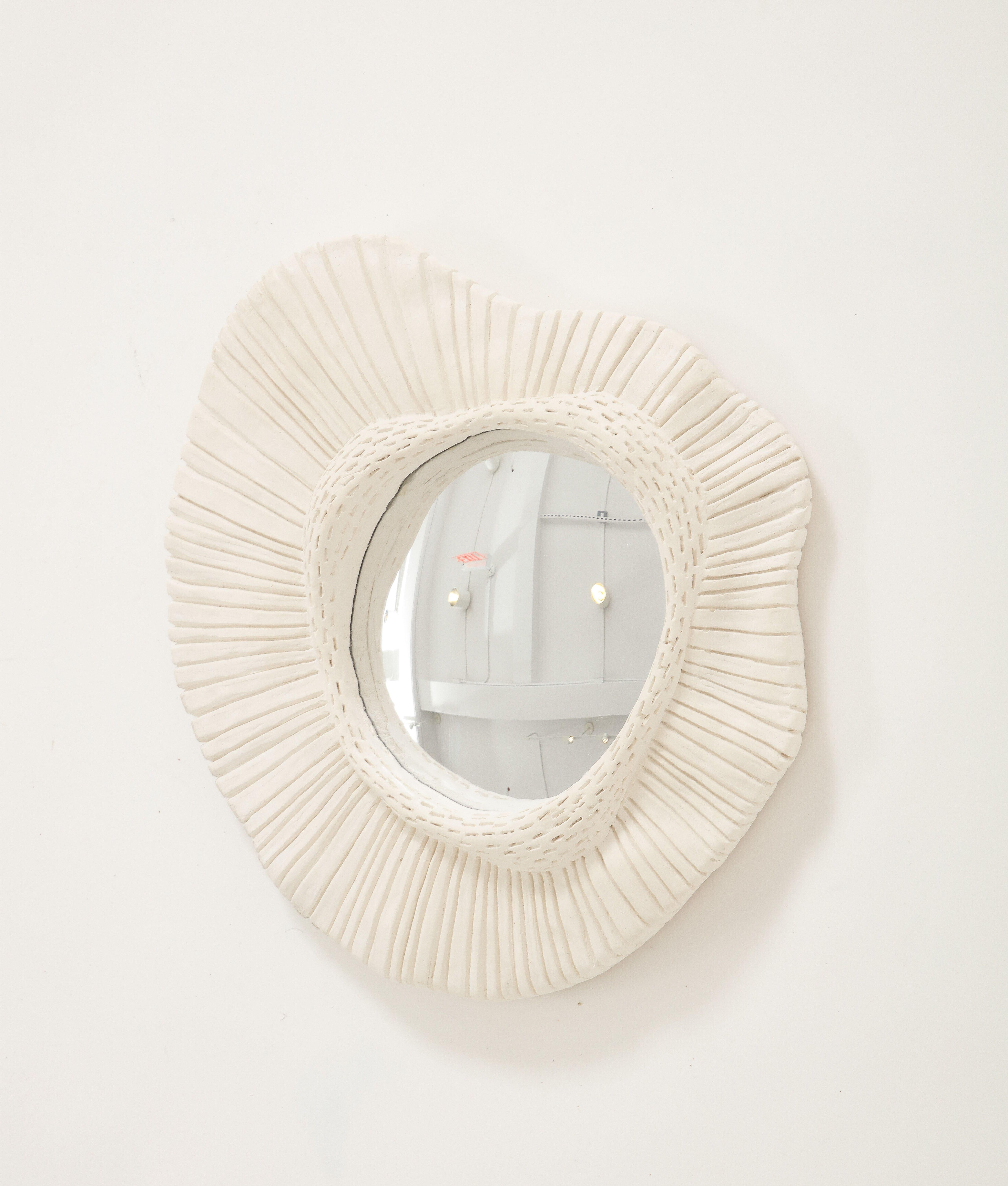 A Plaster Mirror  For Sale 3