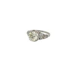 Platinum and Diamond Engagement Ring