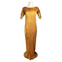 A Pleated Silk Delphos dress by Mariano Fortuny - Venice Circa 1930