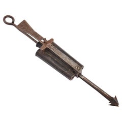 Antique A poacher trap, United States 1860.