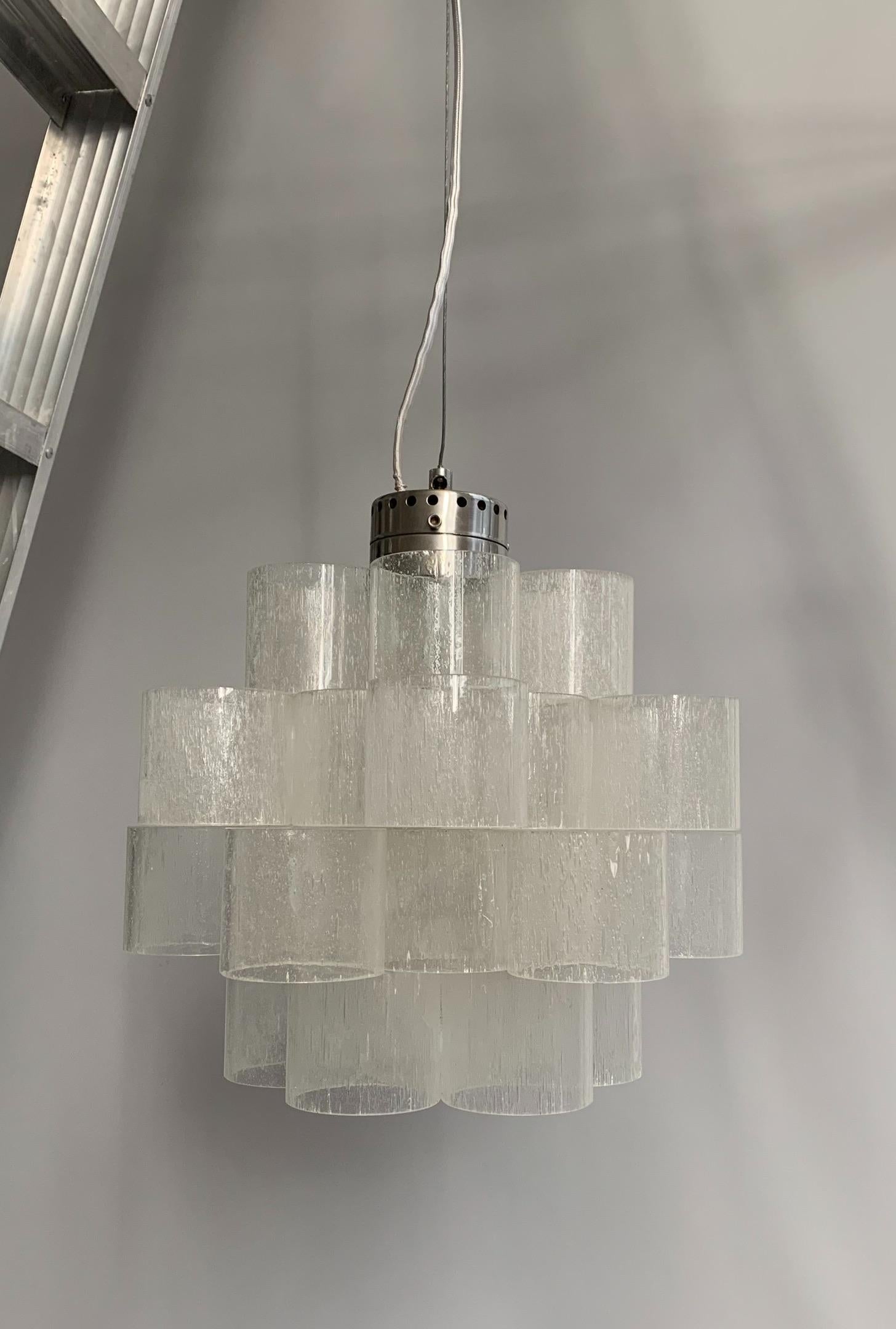Late 20th Century Poliarte Chandelier For Sale