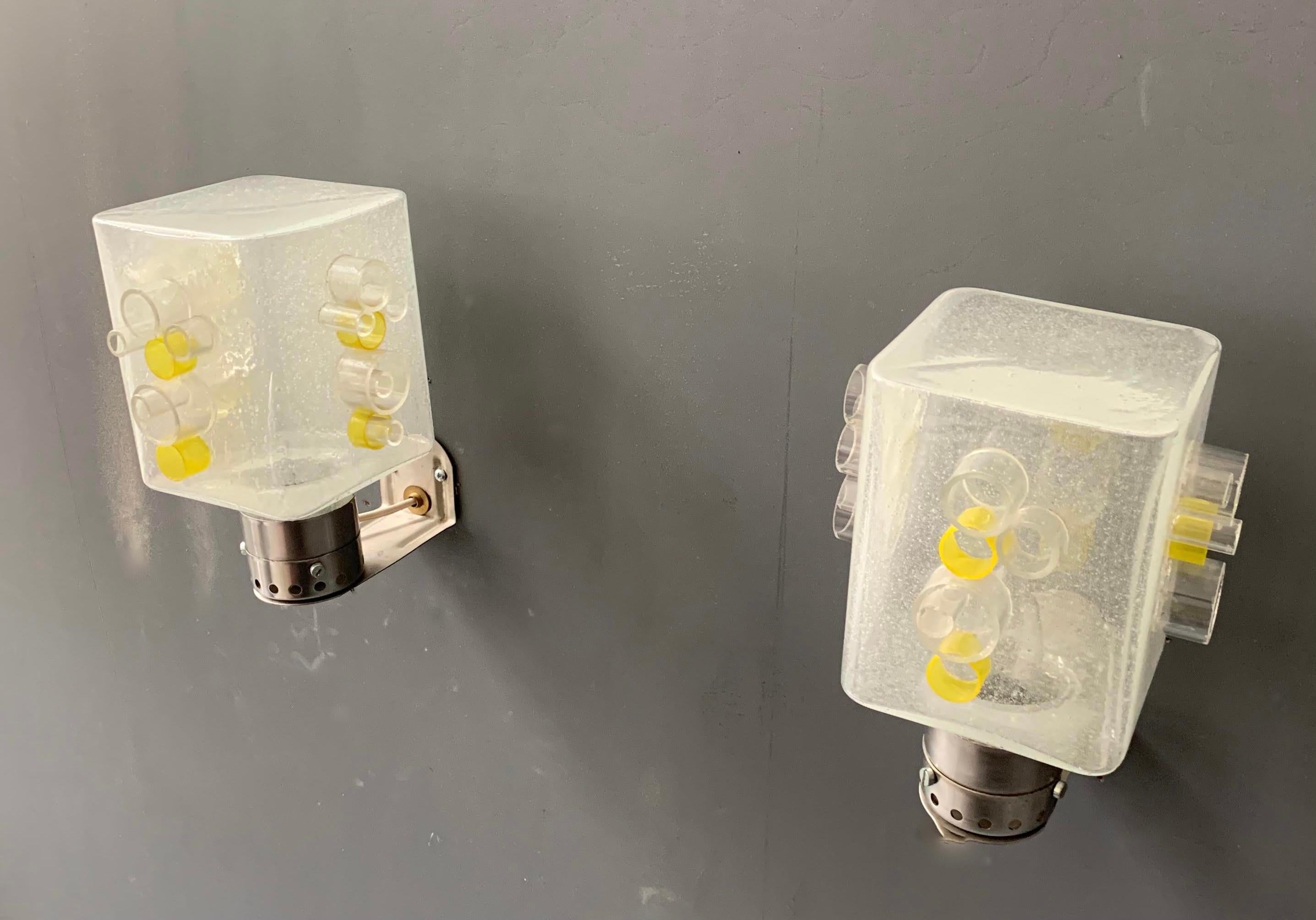 Poliarte MO 36 Pair of Sconces For Sale 1