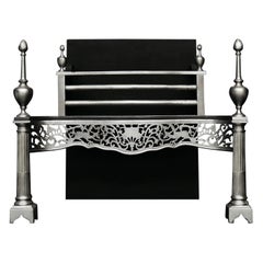 A Polished Firegrate in the Georgian Style
