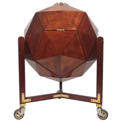 "Polyhedron" Bar Attributed to Ico & Luisa Parisi