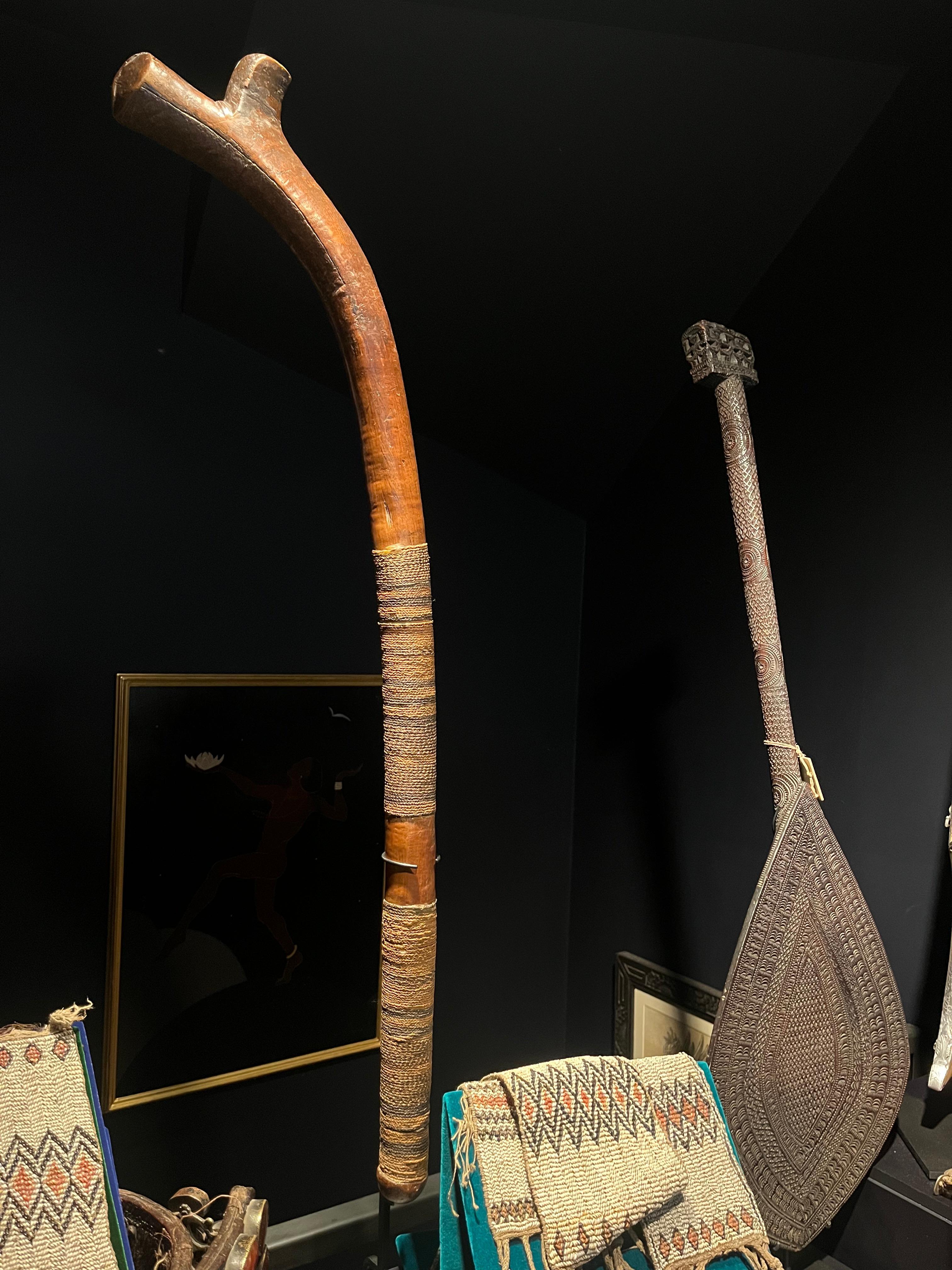 Fidjien Un club de guerre polynésien ou 