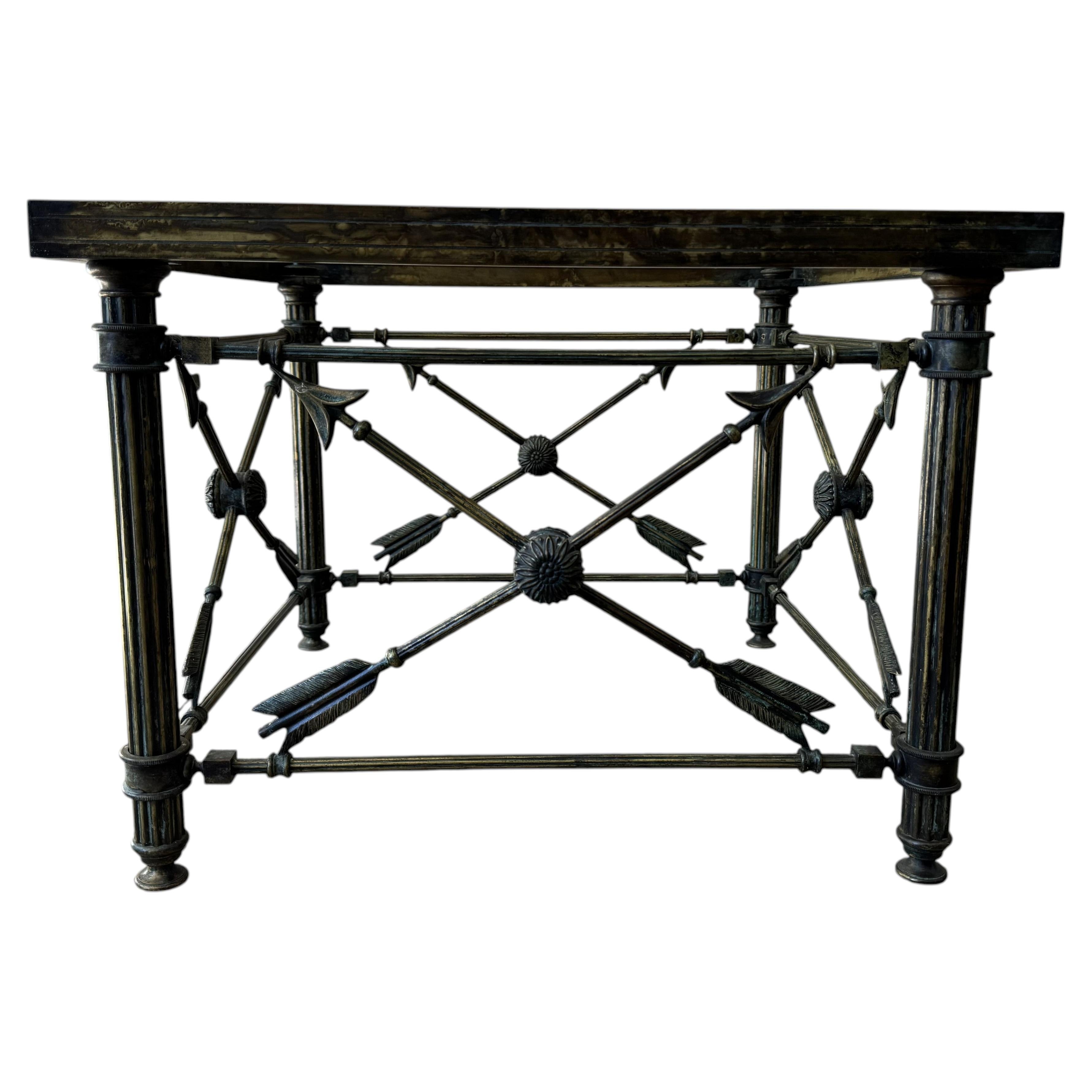 A Pompeiian Bronze Sofa Table For Sale