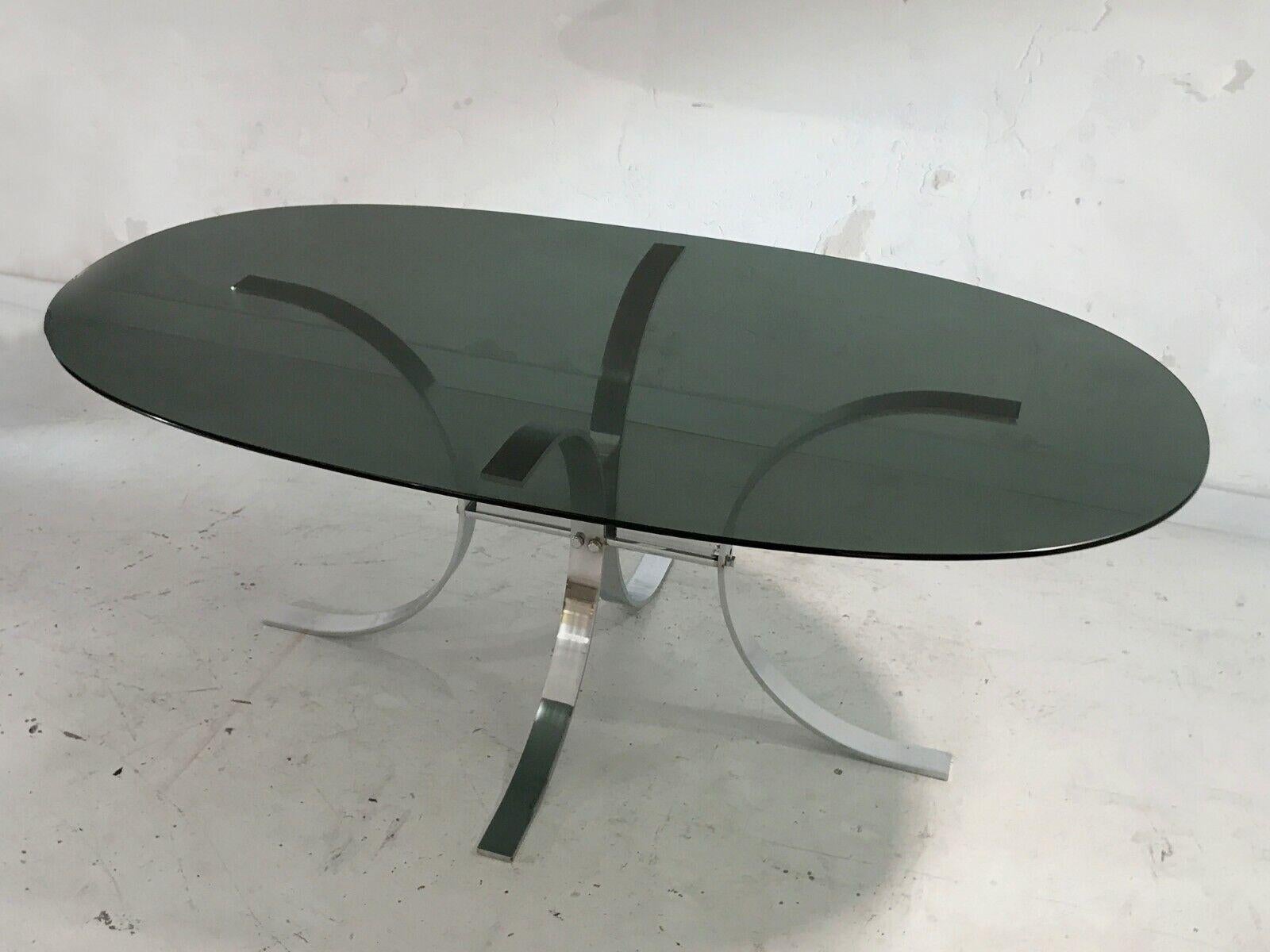 A POP POST-MODERN SPACE-AGE DINING TABLE + 4 CHAIRS, KAPPA Style, France 1970 For Sale 6