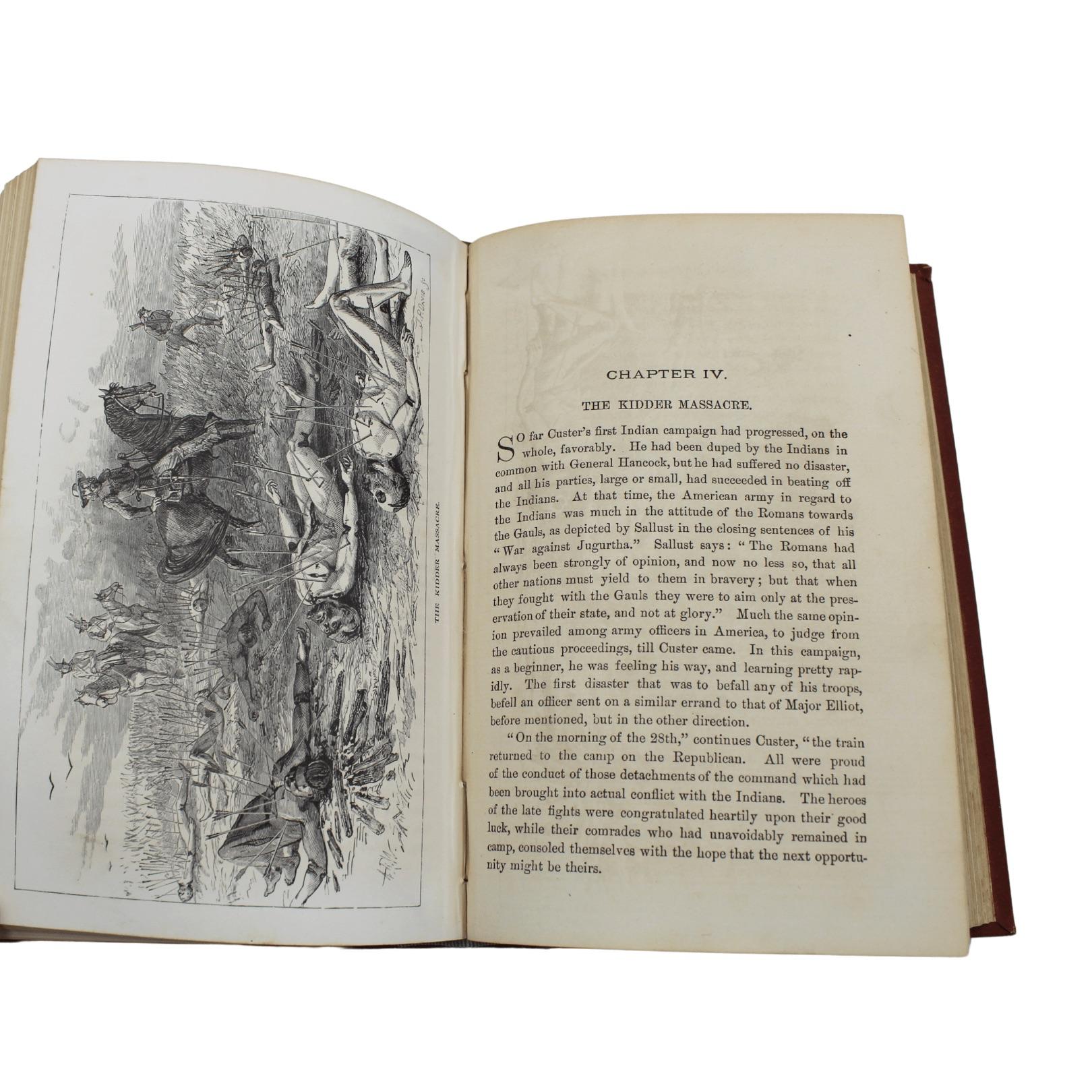 Une vie populaire de genre George A. Custer par Frederick Whittaker, première édition en vente 1