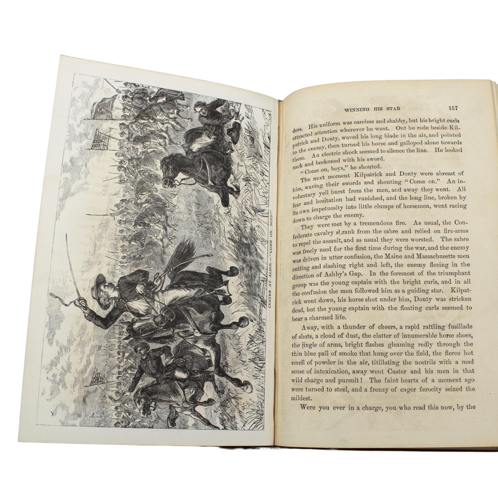 Une vie populaire de genre George A. Custer par Frederick Whittaker, première édition en vente 2