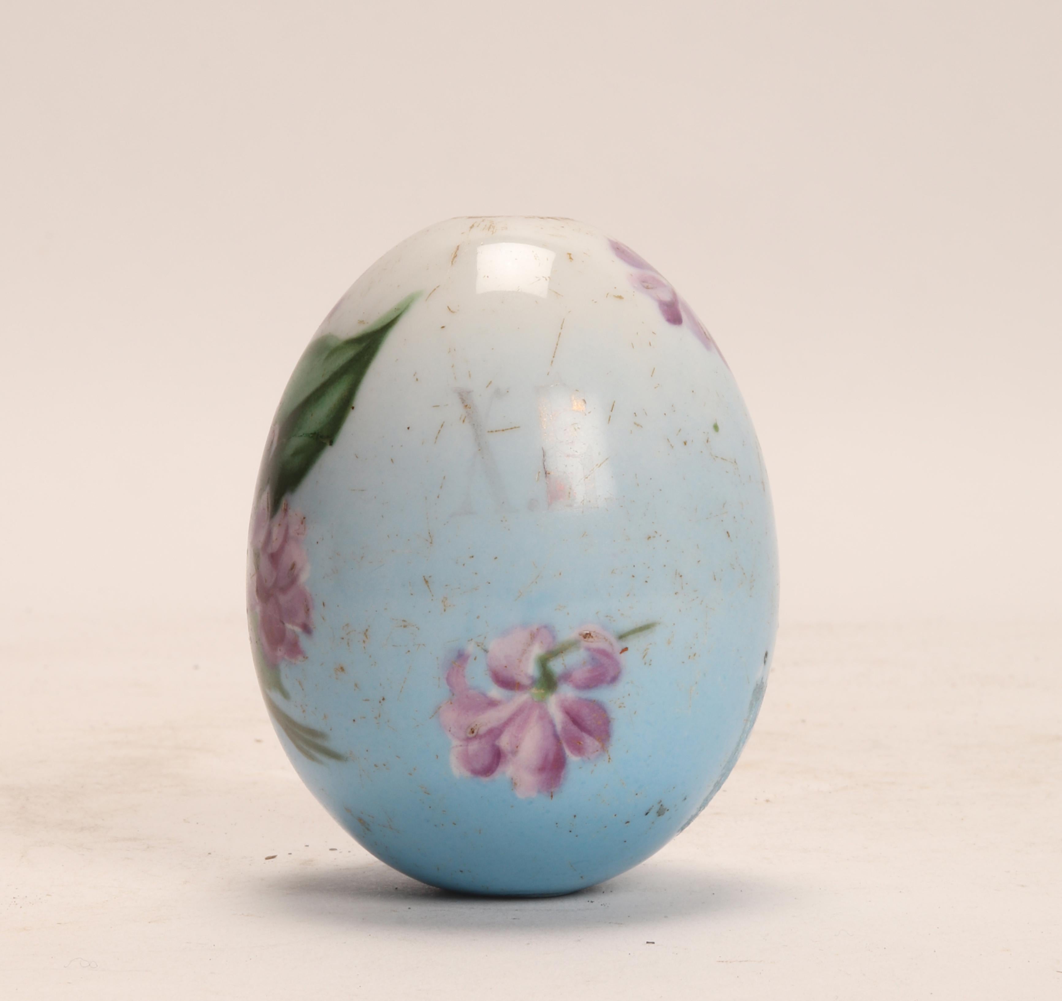 antique porcelain egg