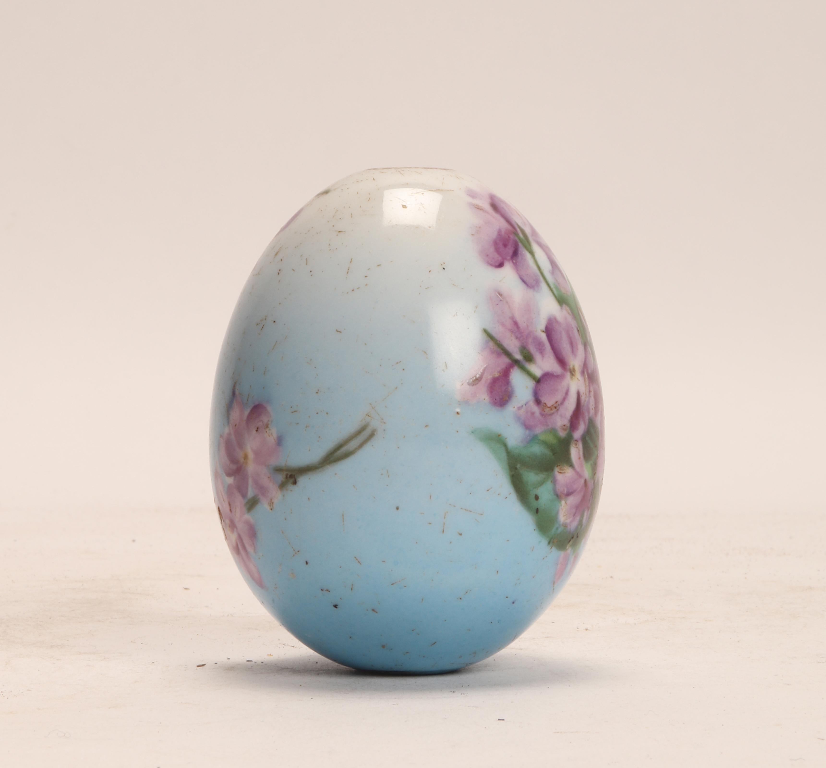 Russian Porcelain Easter Egg, Russia End of 19th Century
