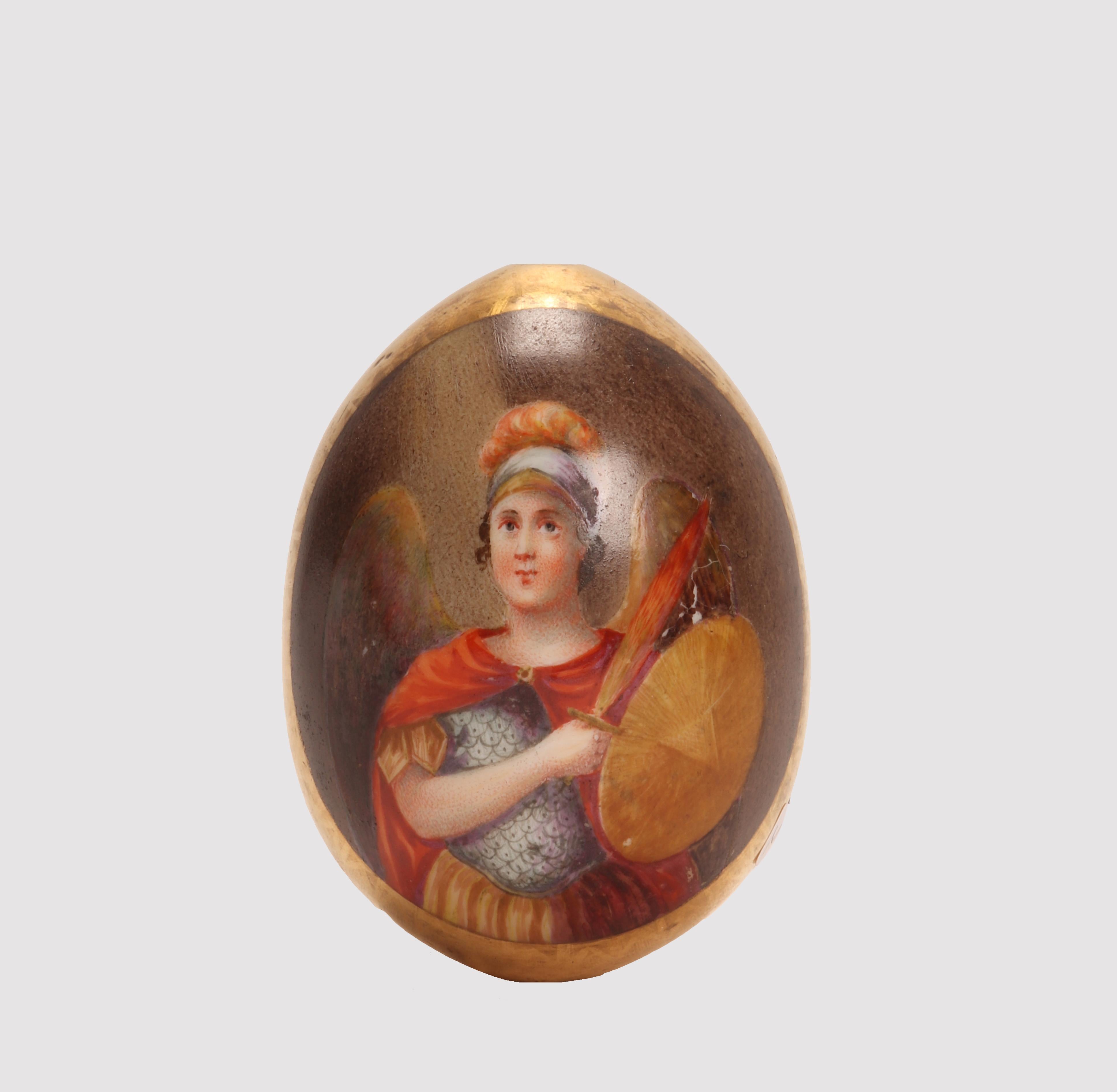 Porcelain Easter Egg, Russia End of xix Century 1