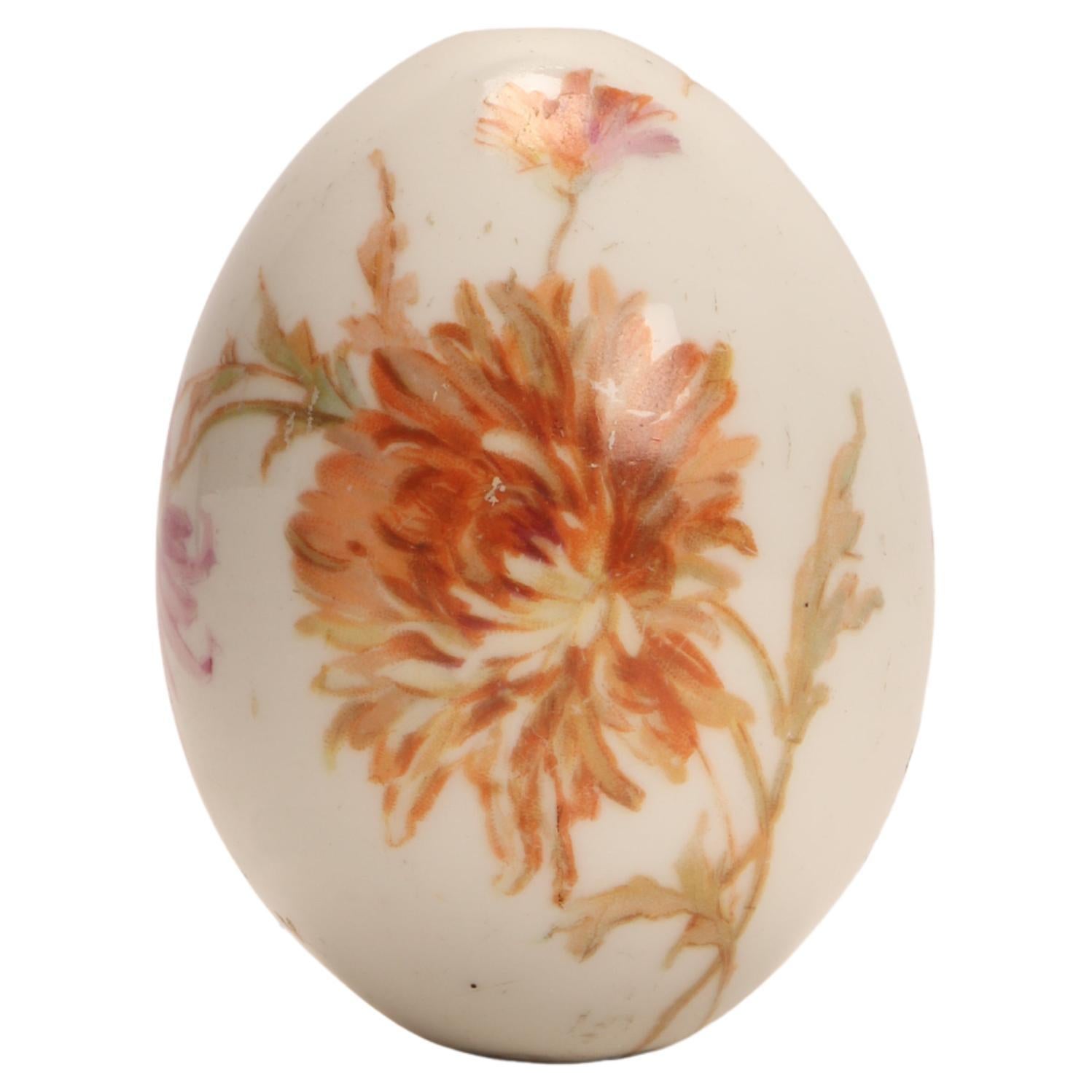 Porcelain Easter Egg, Russia End of 19th Century For Sale