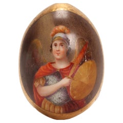 Antique Porcelain Easter Egg, Russia End of xix Century