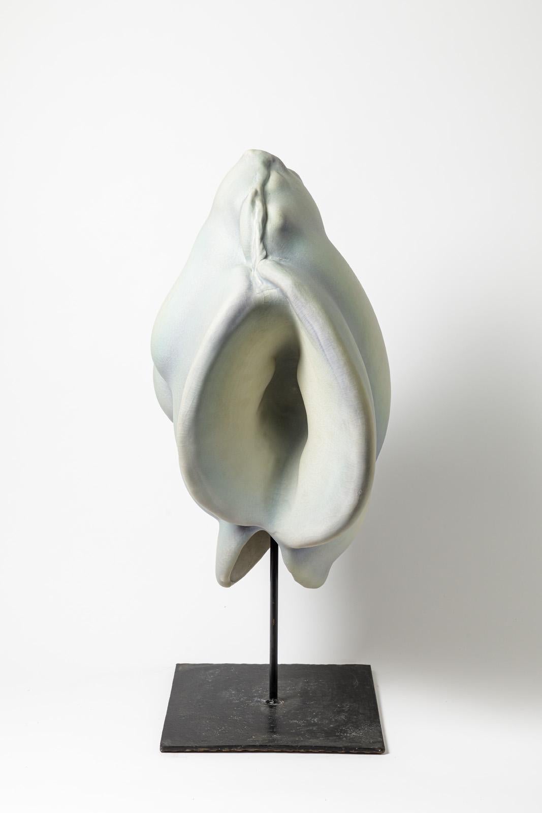 Beaux Arts A porcelain sculpture by Wayne Fischer, 1997 For Sale