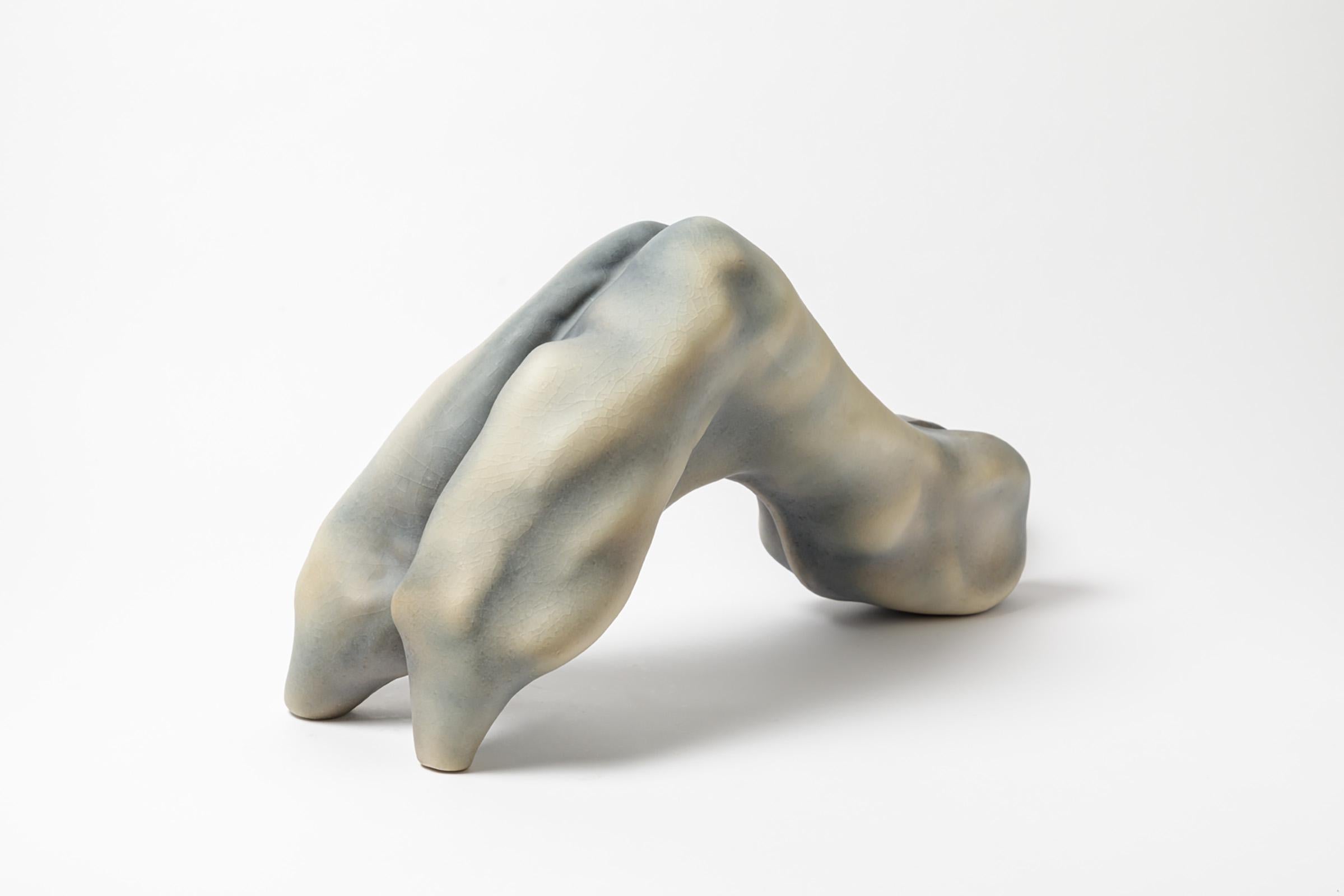 Beaux Arts Porcelain Sculpture by Wayne Fischer, 2022 For Sale