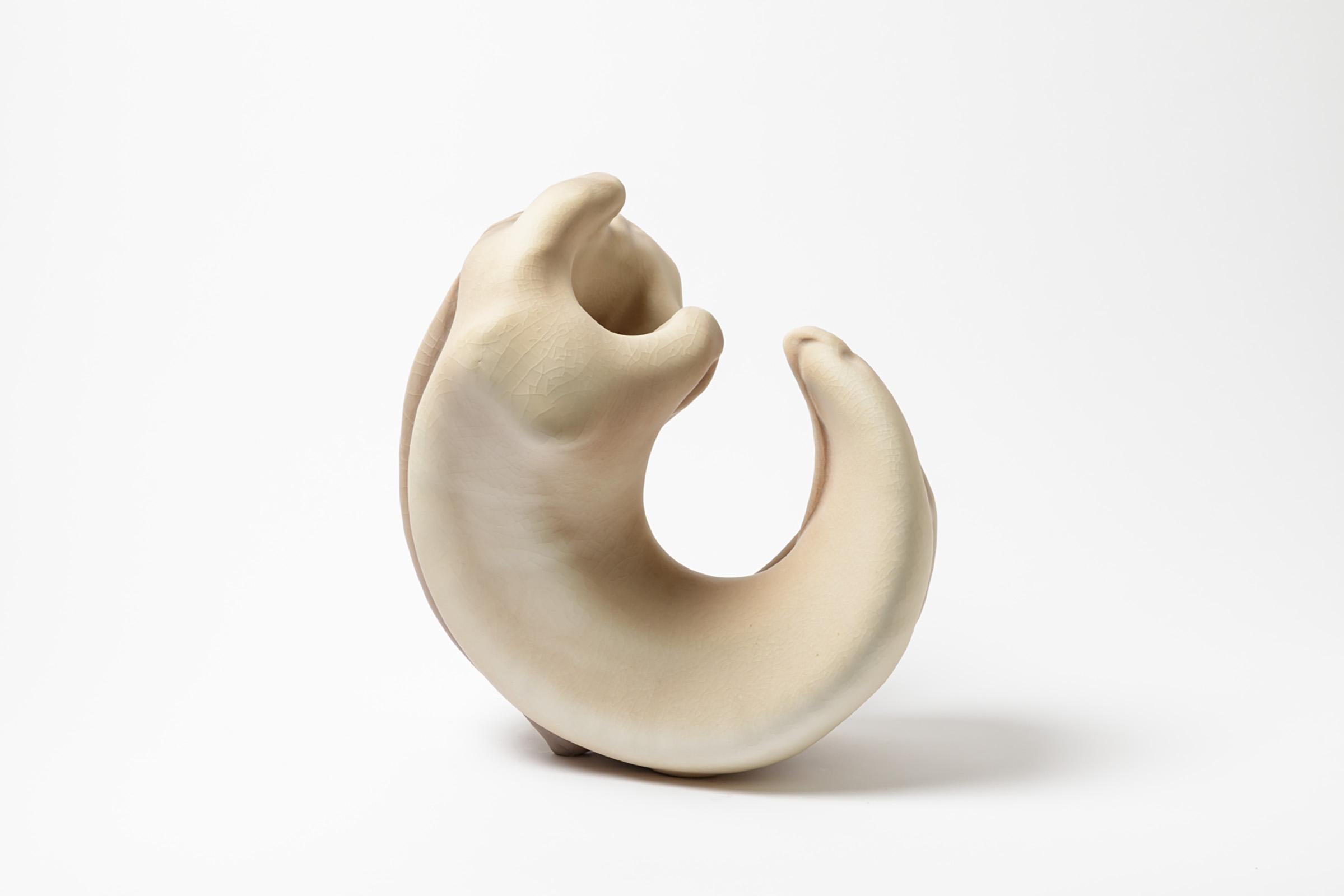 Ceramic Porcelain Sculpture by Wayne Fischer, 2022 For Sale